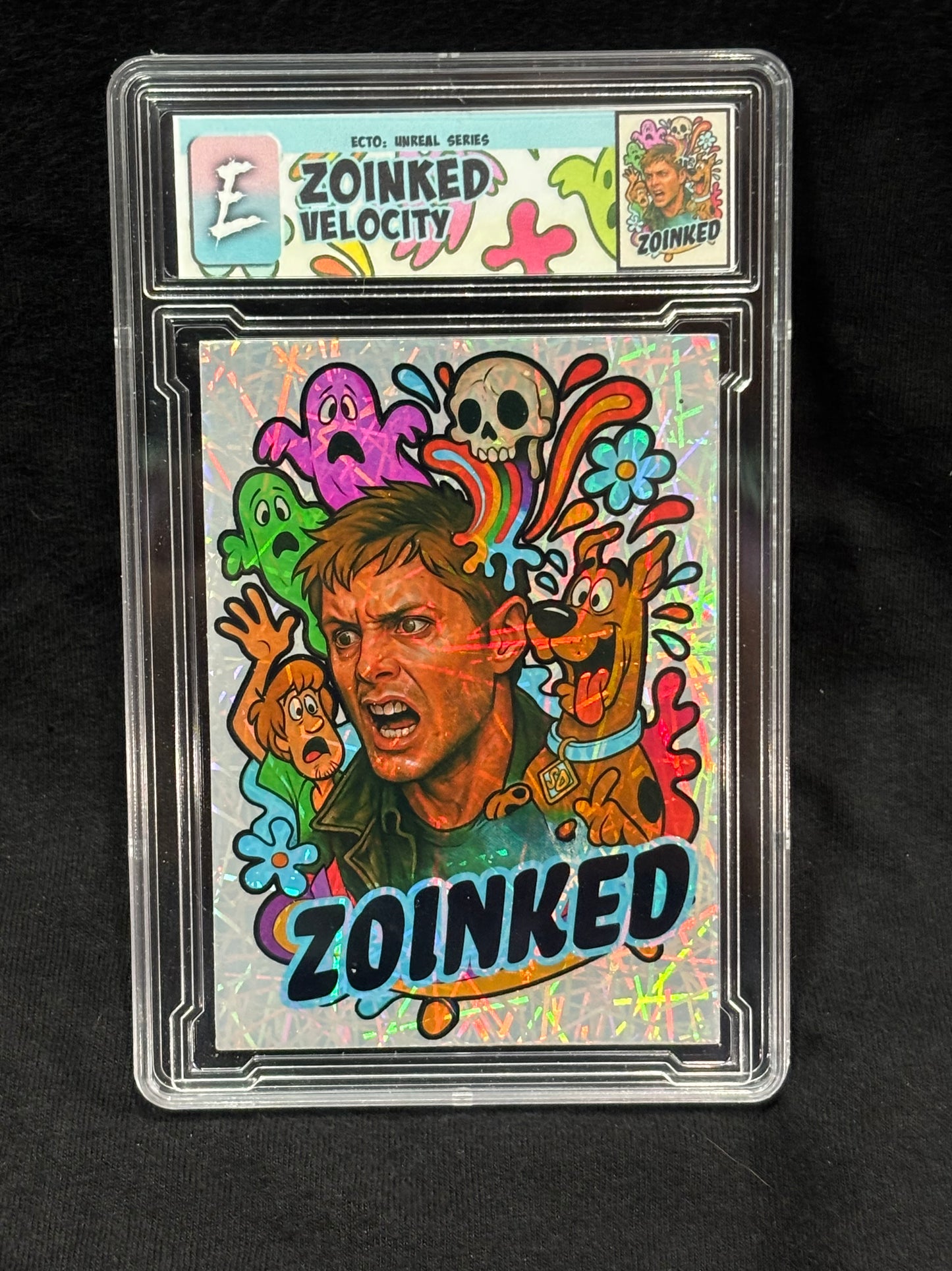 Zoinked – Dean Winchester x Scooby-Doo Mash-Up – Ecto: Unreal Series – 1/1 Custom Art Card