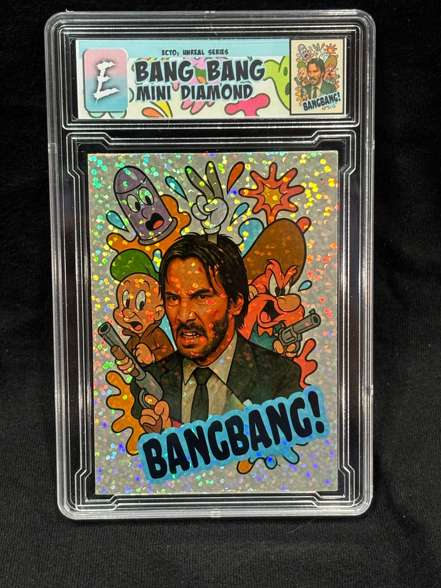 Bang Bang – John Wick x Looney Tunes Mash-Up – Ecto: Unreal Series – 1/1 Custom Art Card