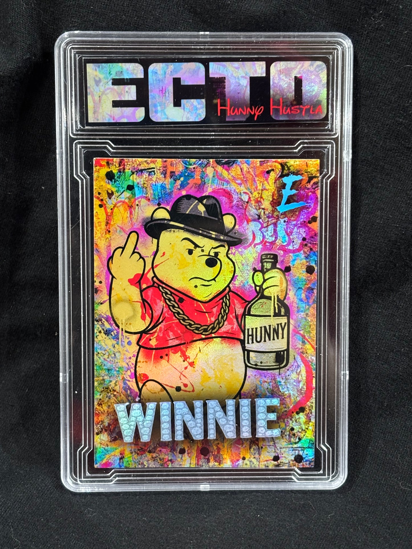 Winnie – "Hunny Hustla" – (Ecto Selecto 1/1 Parody Card Set + XL 8x10 Option)