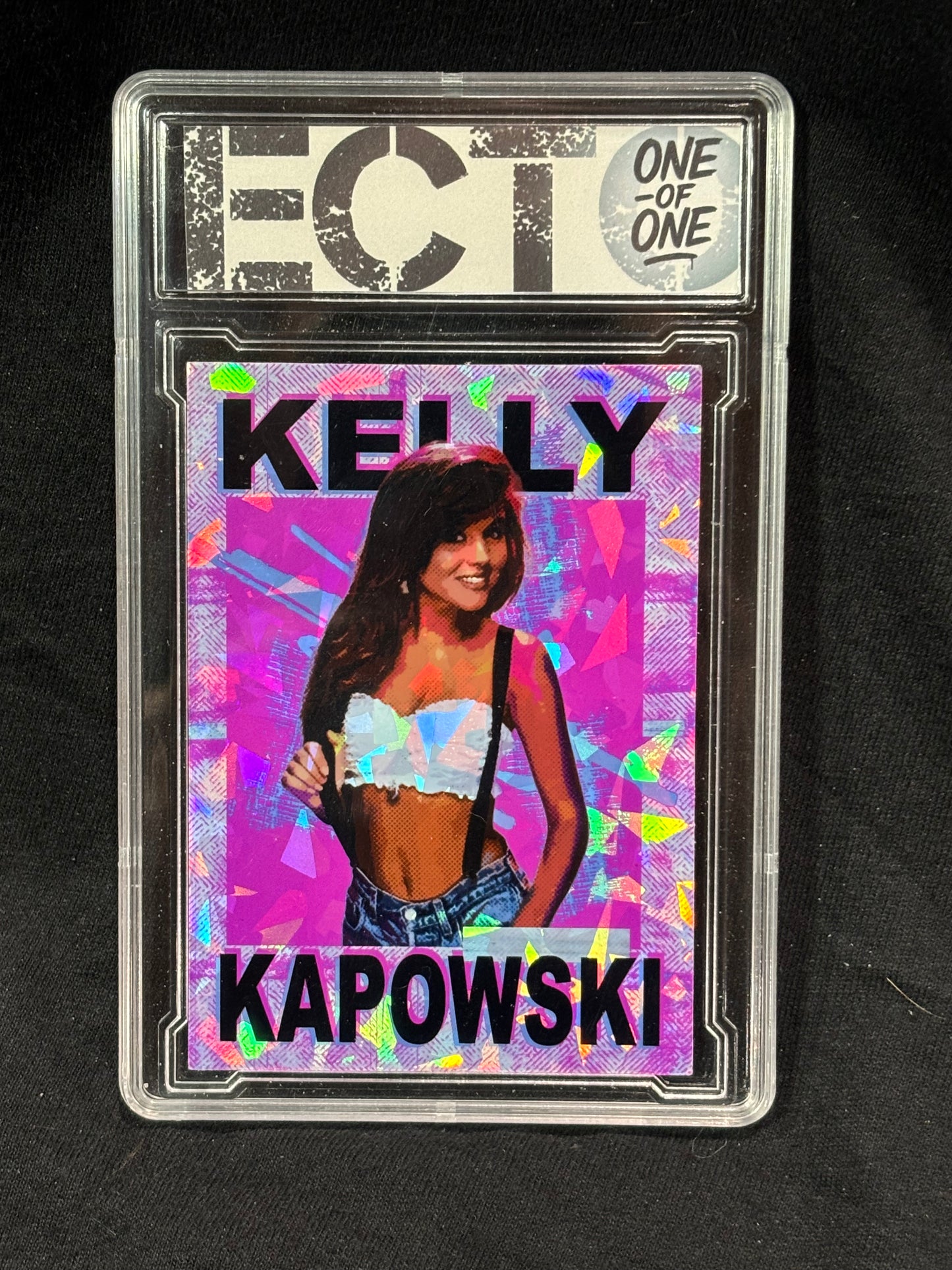 Kelly Kapowski – "Saved by the Bell Tribute" – (1/1 Custom Card & 8x10)
