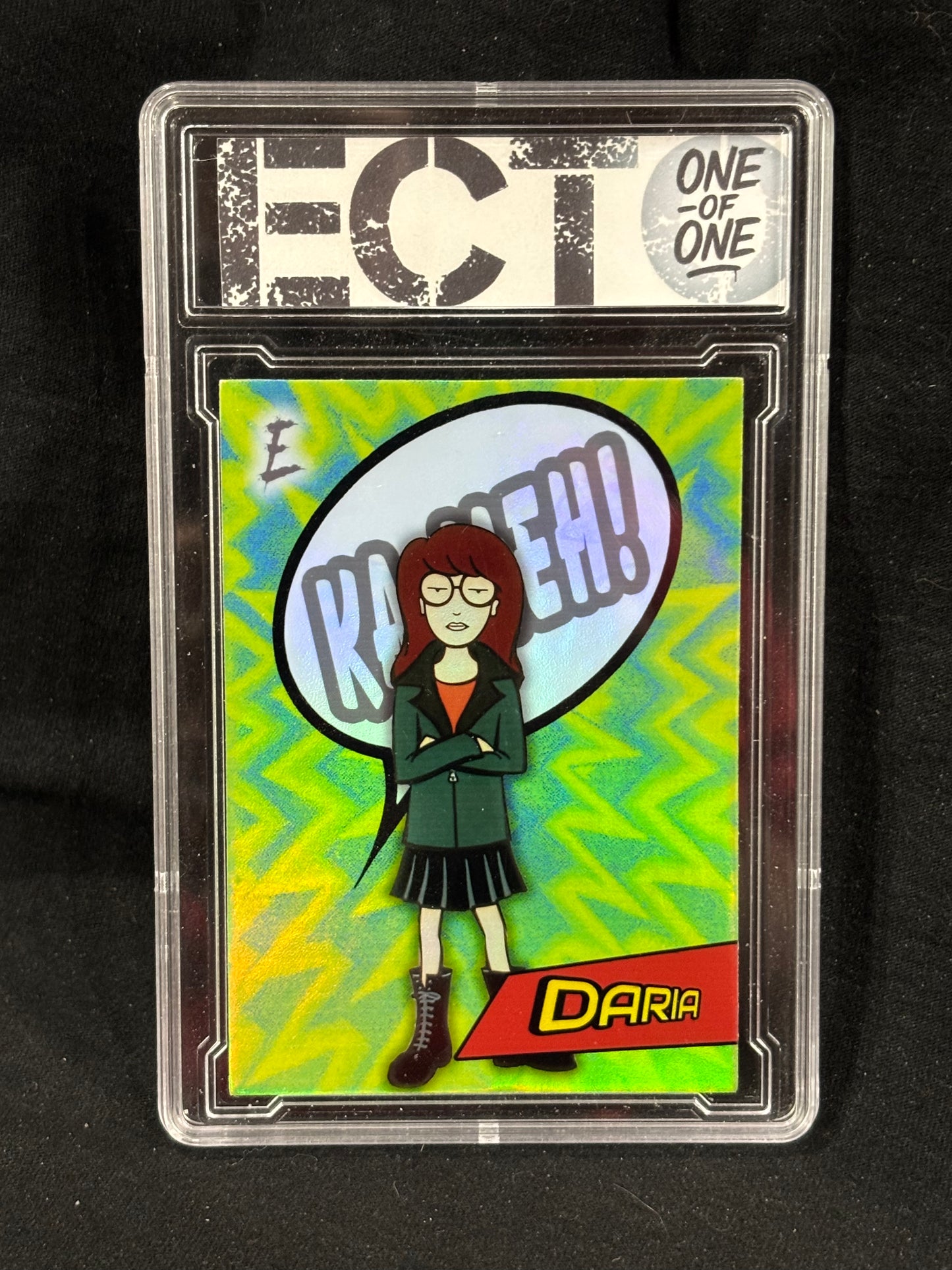 Daria β "Ka-Meh!" β (Ecto Selecto 8x10 Print / Slabbed Card)