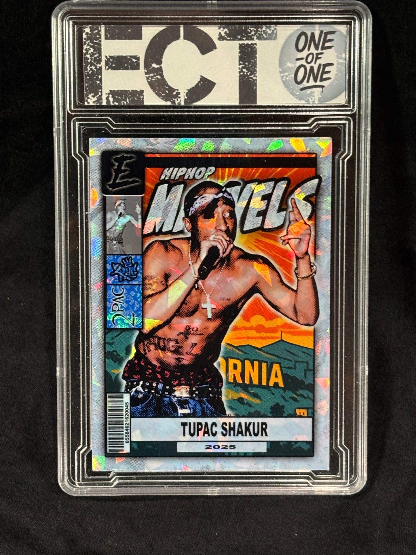 Tupac Shakur β "HipHop Marvels" β (1/1 Custom Card Collection)