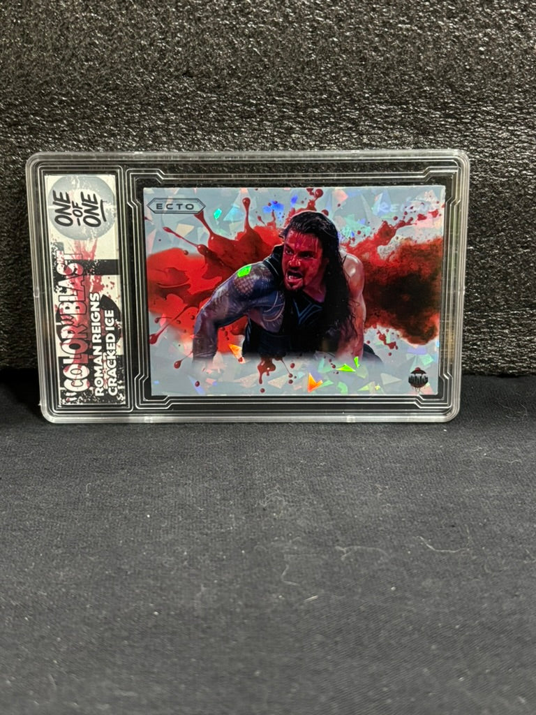 Colorblast – Roman Reigns Cracked Ice (WrestleMania 34 Custom 1/1)