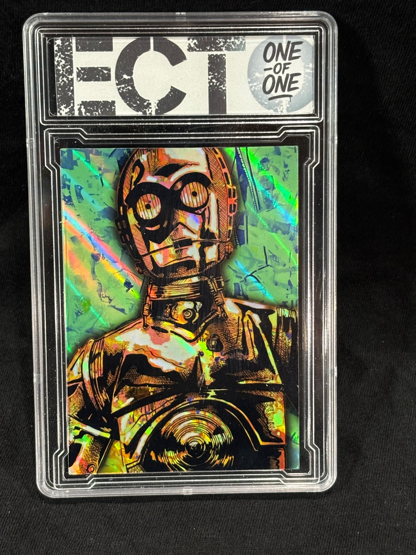 C-3PO β "Galactic Icons" β Custom Gold Frame & Variants β (1/1 Collection)