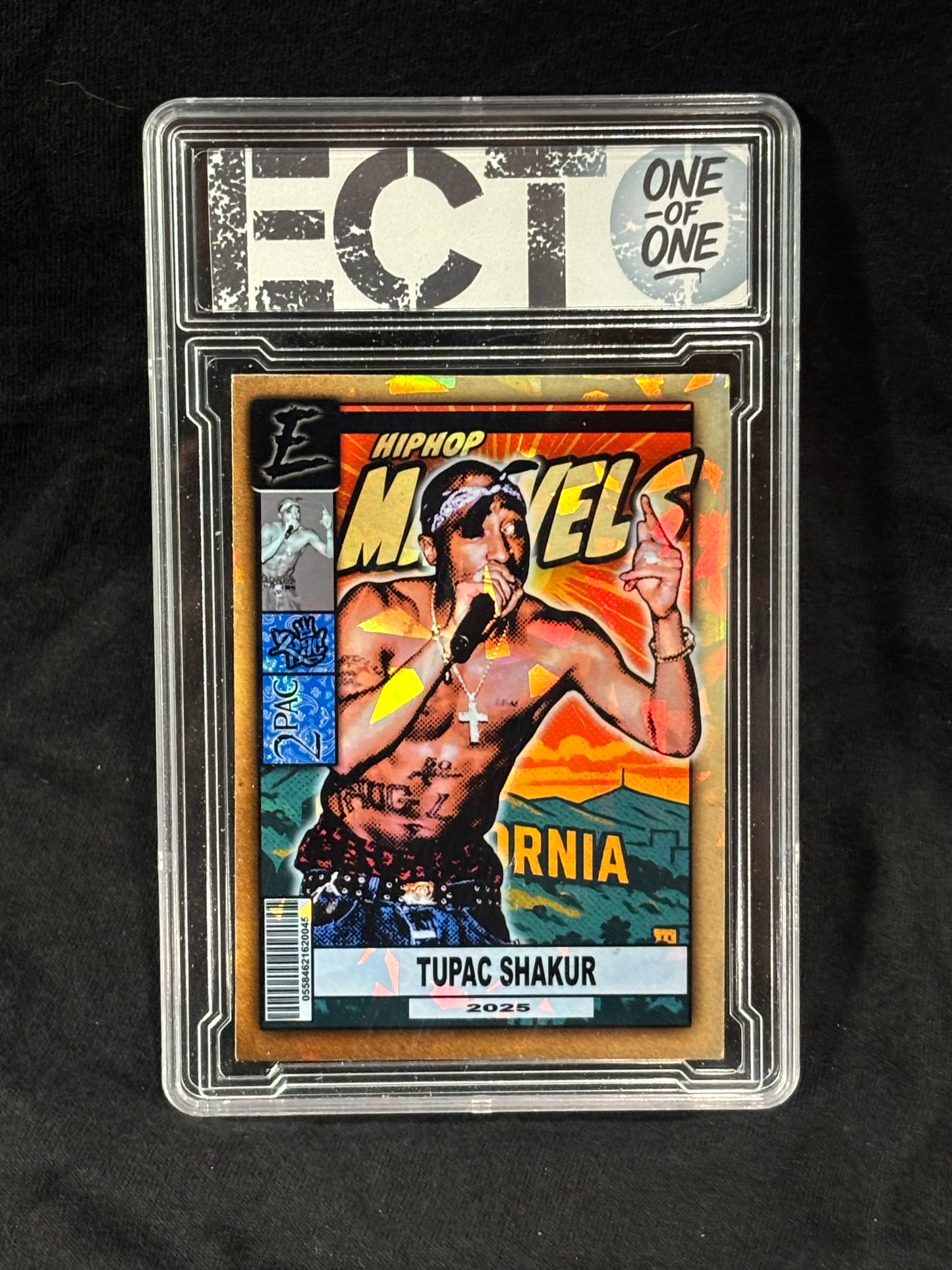 Tupac Shakur β "HipHop Marvels" β (1/1 Custom Card Collection)