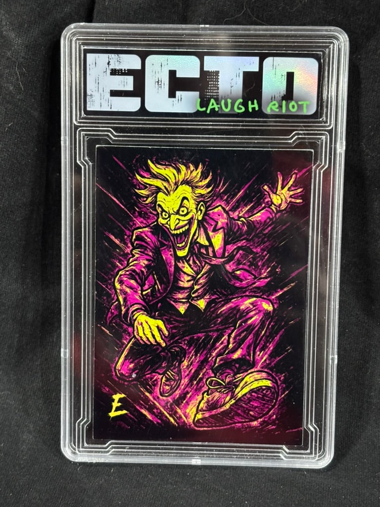 Laugh Riot – Joker Variant Set – (Ecto 1/1 Slabbed Custom Card Series)