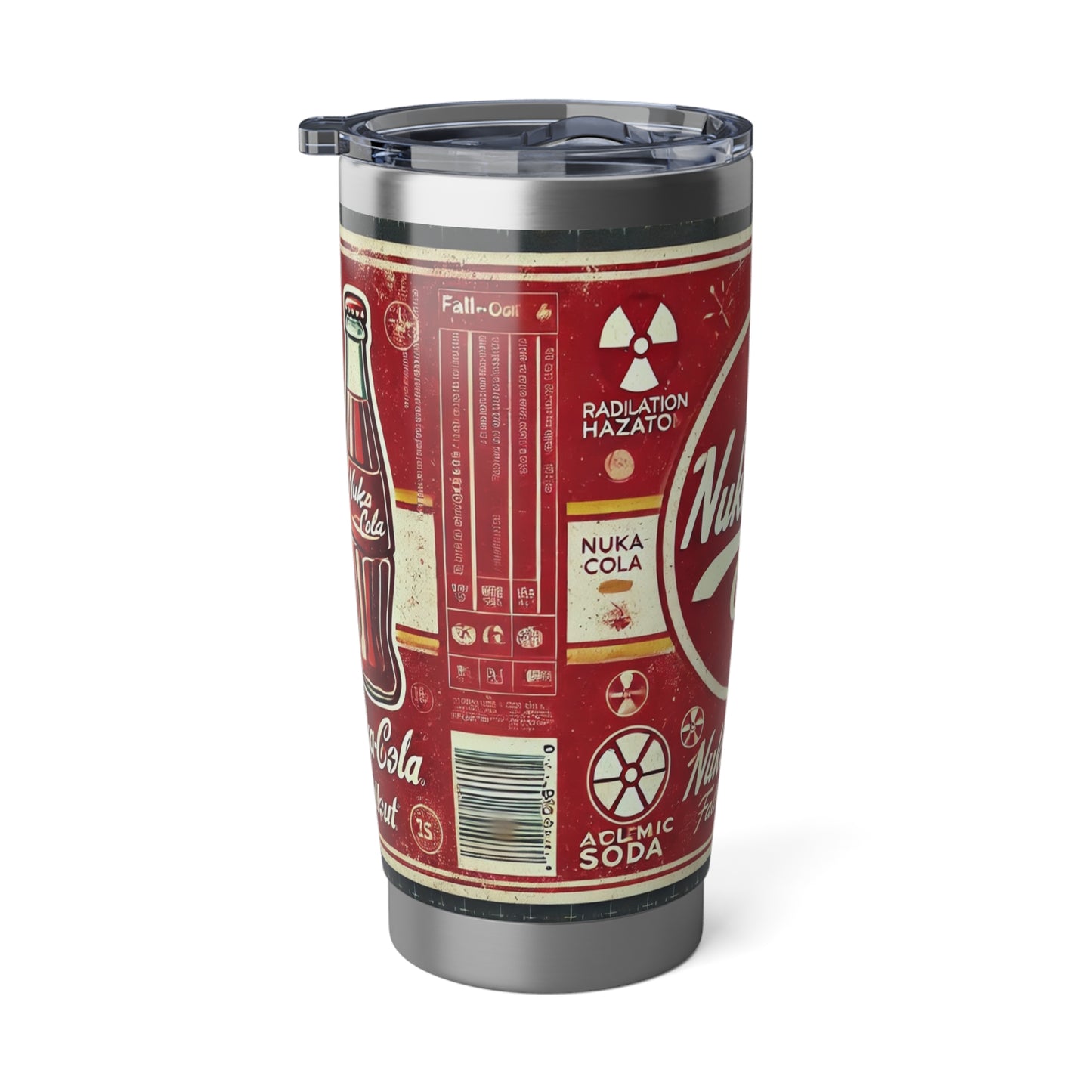 Custom Nuka-Cola Inspired Tumbler - Fallout Post-Apocalyptic Design