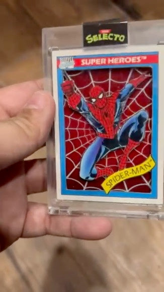 Spider-Man Shadowbox Card (1/1) – Ecto Selecto Custom