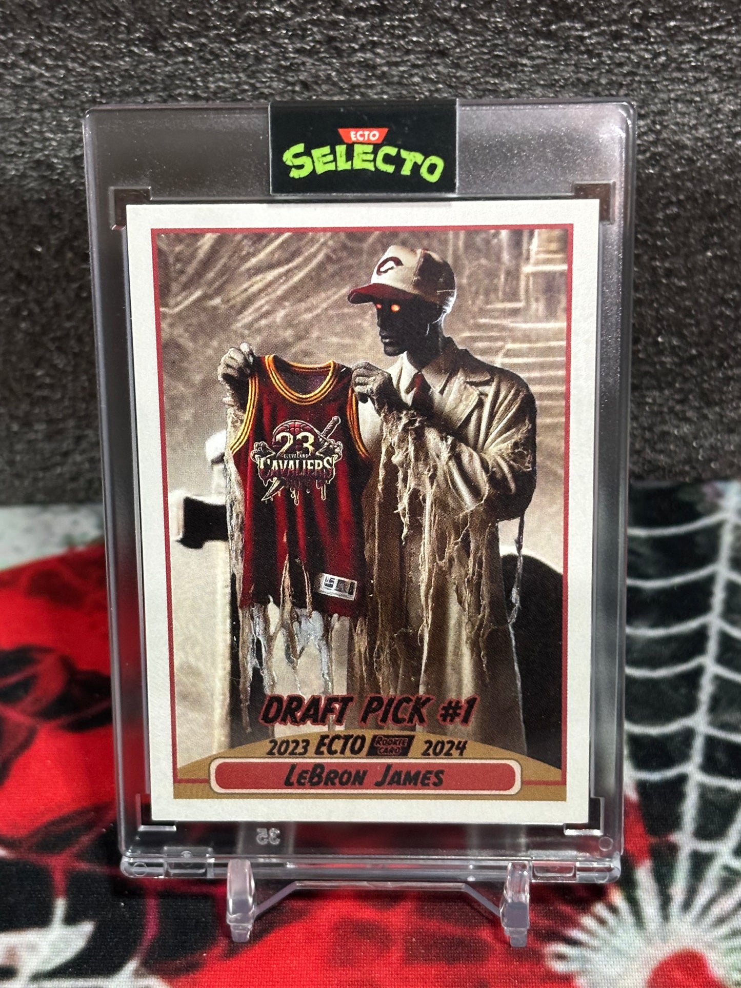 LeBron James Horror Rookie Card – Limited Edition Custom Art