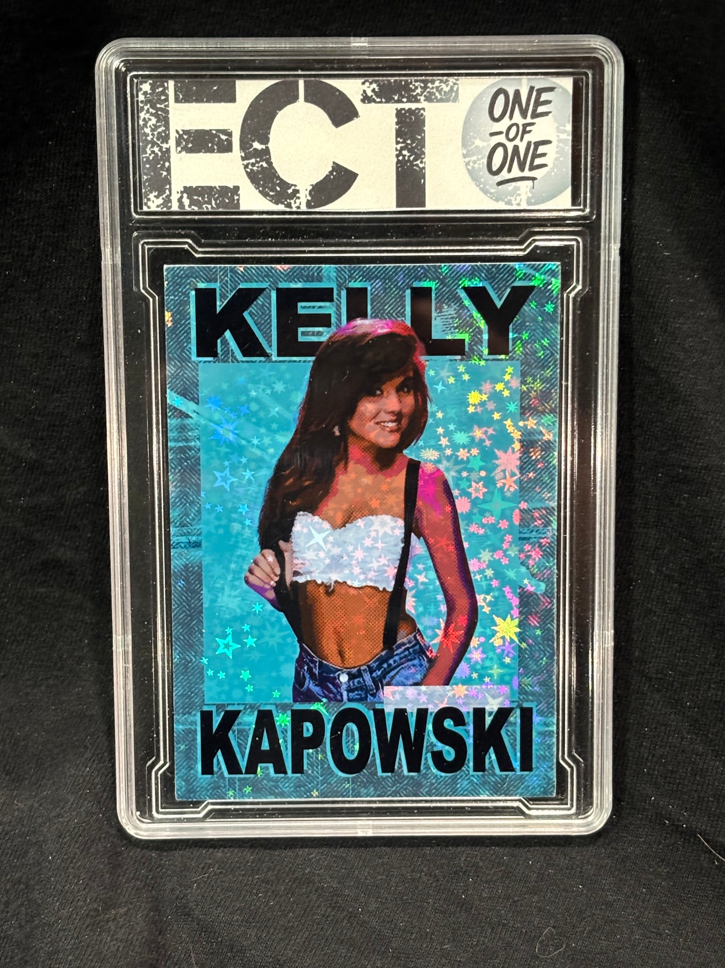 Kelly Kapowski – "Saved by the Bell Tribute" – (1/1 Custom Card & 8x10)