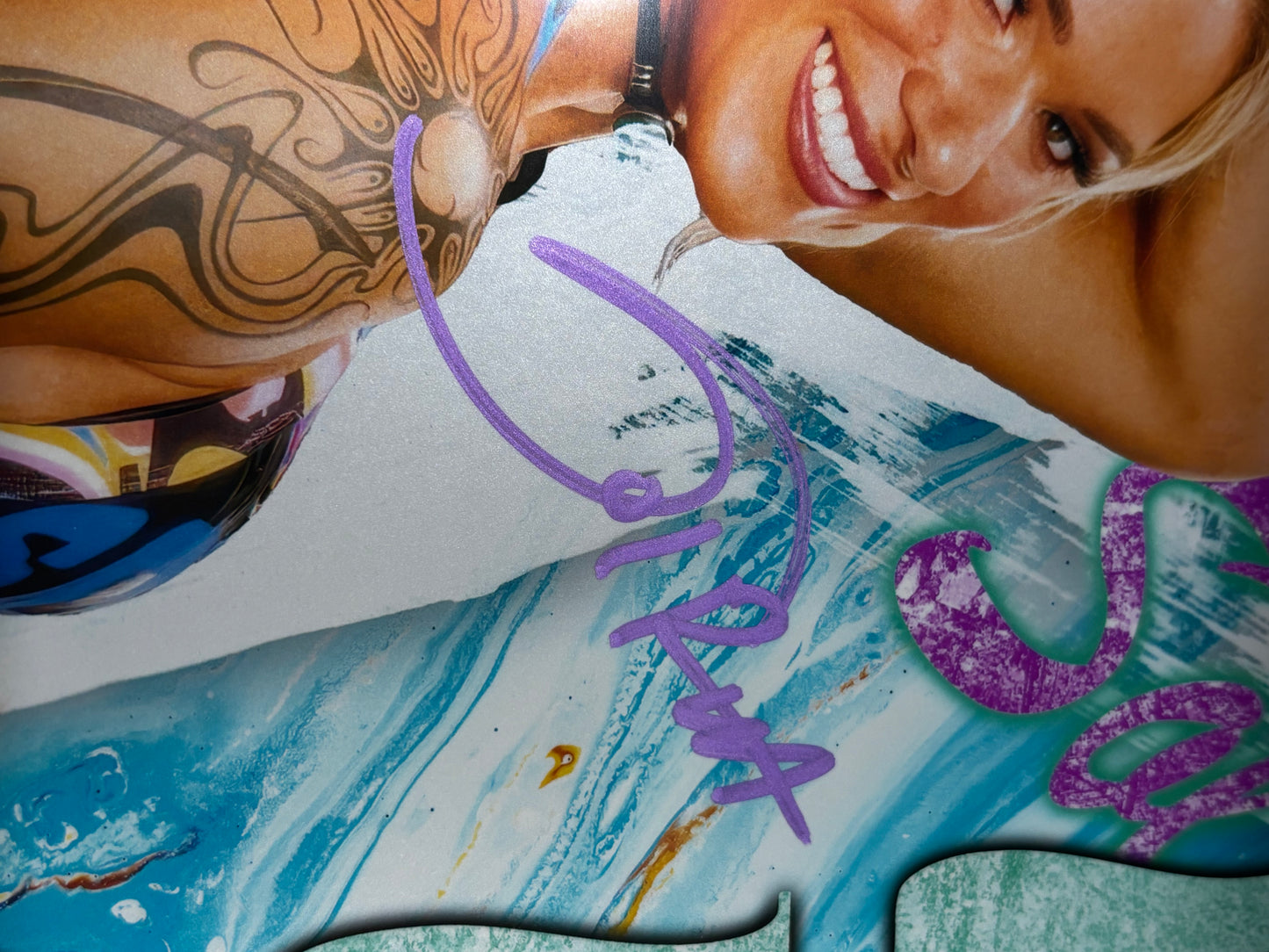 Sol Ruca 8x10 WWE Custom Art Print | Signed by Sol Ruca | Designed by Ecto | Optional Artist Signature