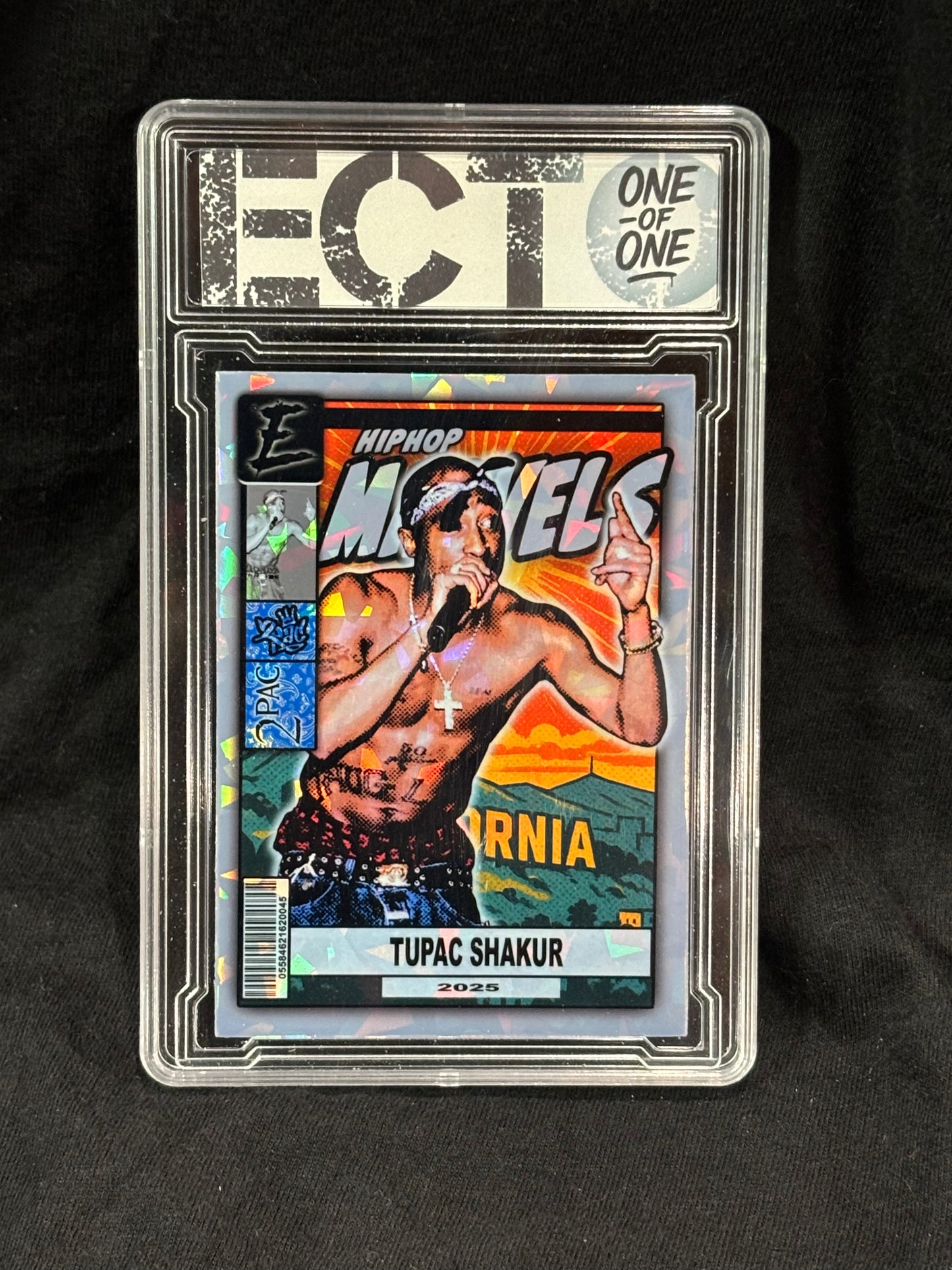Tupac Shakur β "HipHop Marvels" β (1/1 Custom Card Collection)