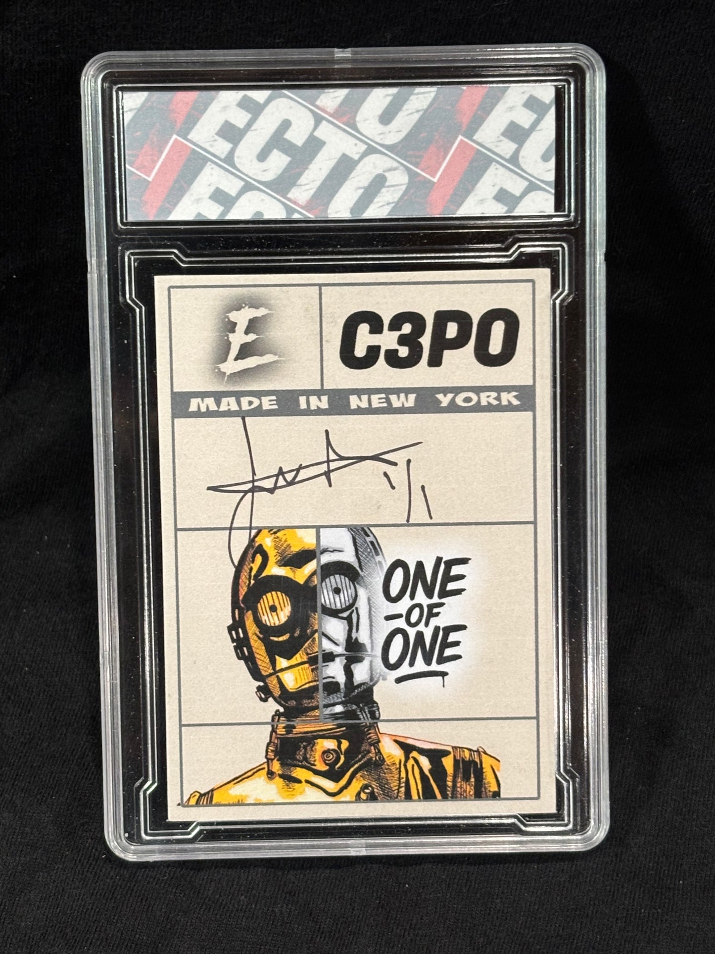 C-3PO β "Galactic Icons" β Custom Gold Frame & Variants β (1/1 Collection)