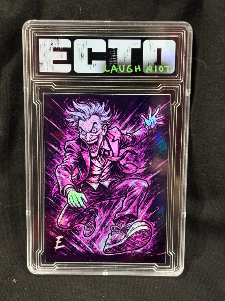 Laugh Riot – Joker Variant Set – (Ecto 1/1 Slabbed Custom Card Series)