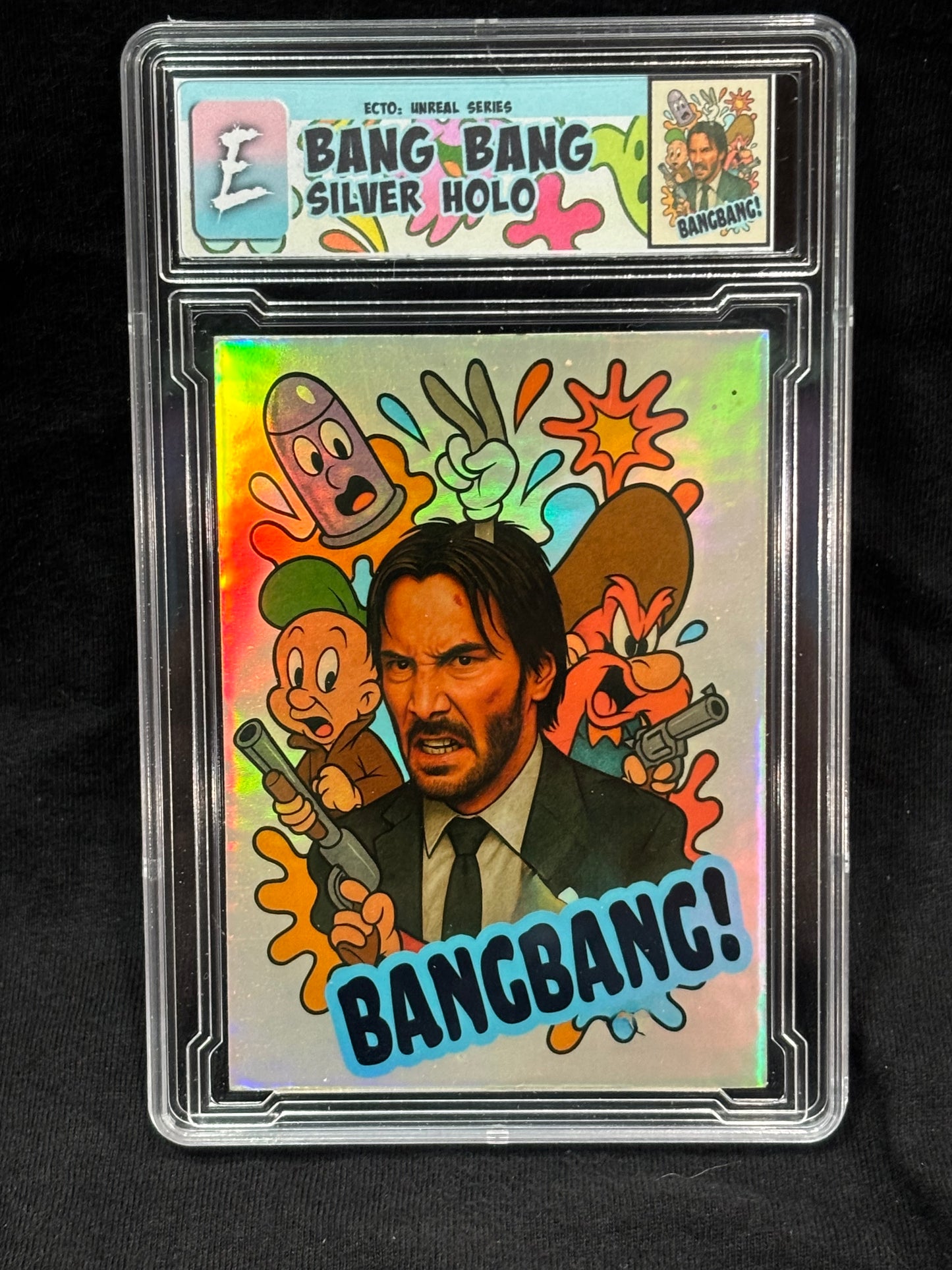 Bang Bang – John Wick x Looney Tunes Mash-Up – Ecto: Unreal Series – 1/1 Custom Art Card