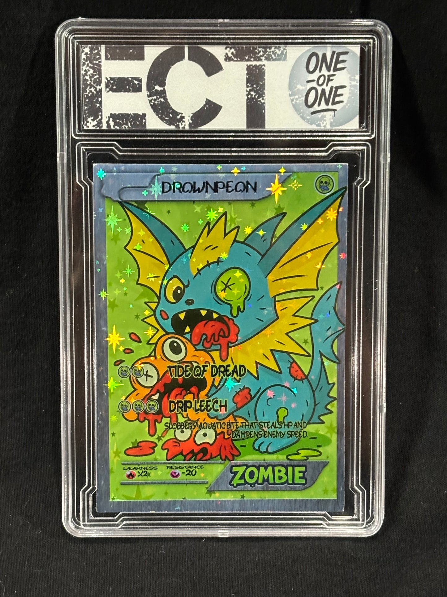 ZOMBIE Eeveelution Series – (1/1 Hand-Signed Custom Cards)