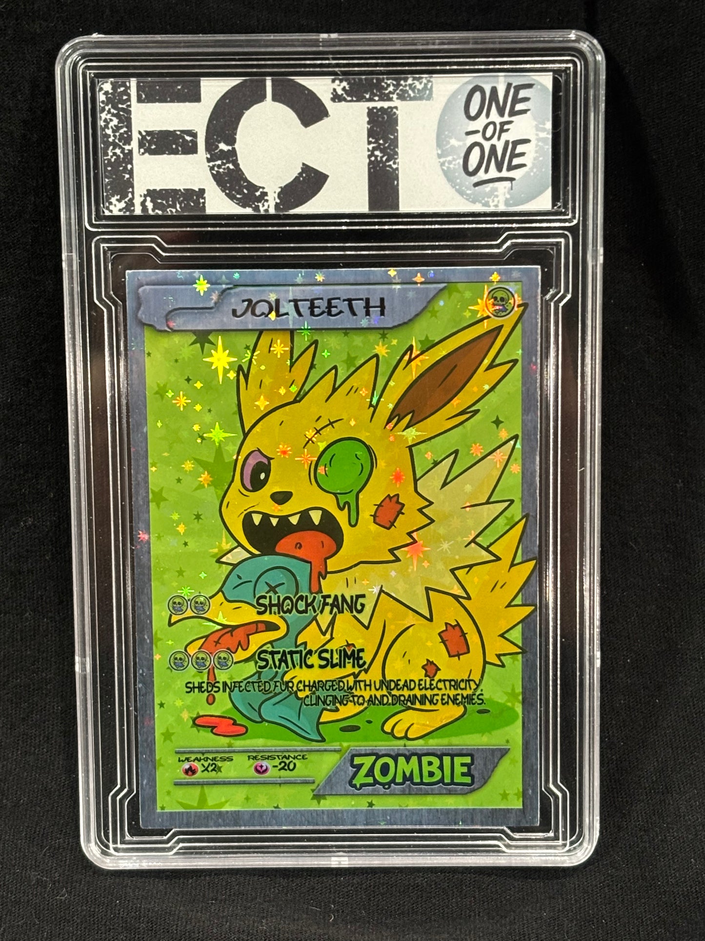 ZOMBIE Eeveelution Series – (1/1 Hand-Signed Custom Cards)