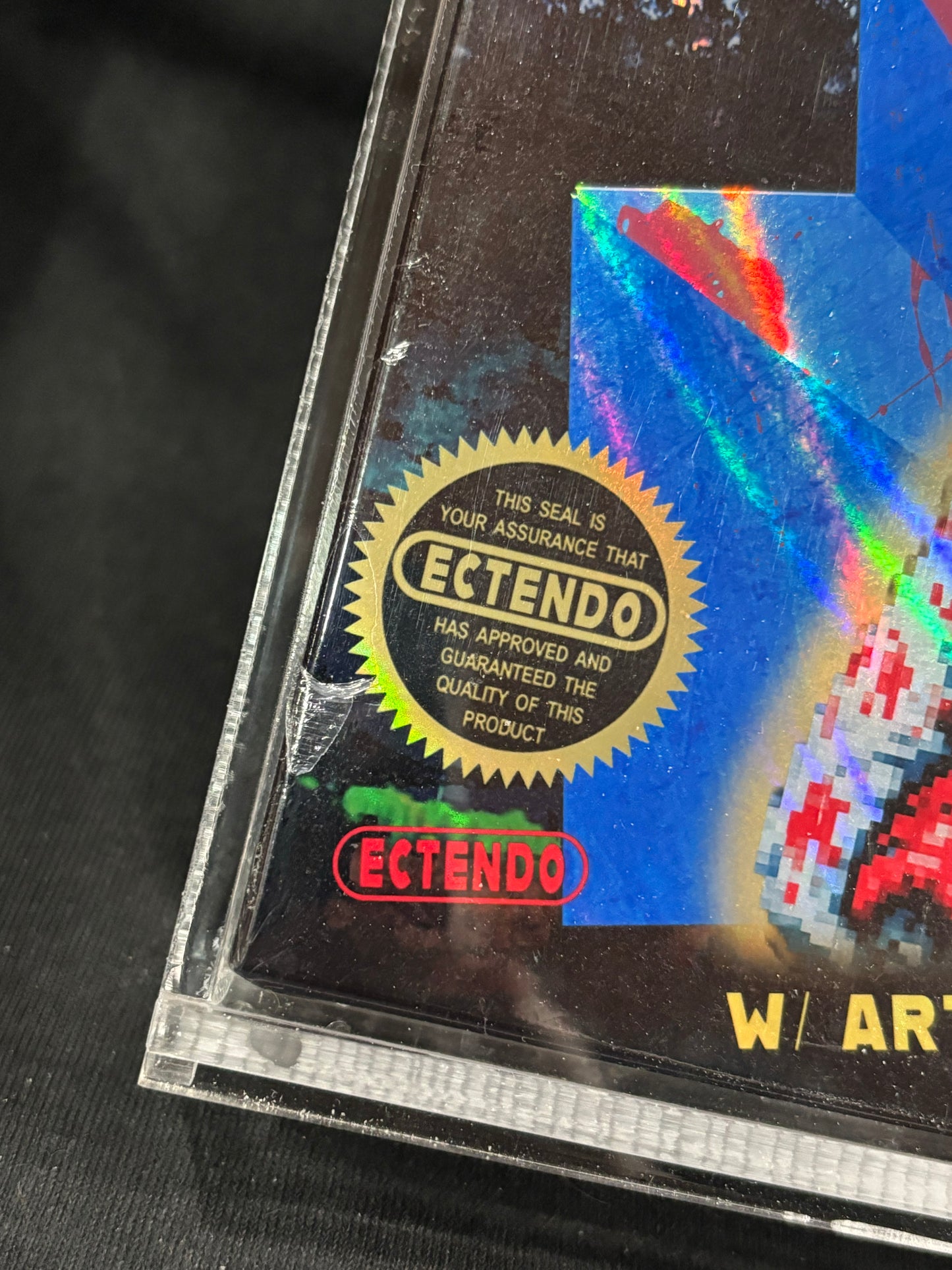 NES Slasher Master – Art The Clown x NES Blaster Master – (1/1 Original in Acrylic Display Case)