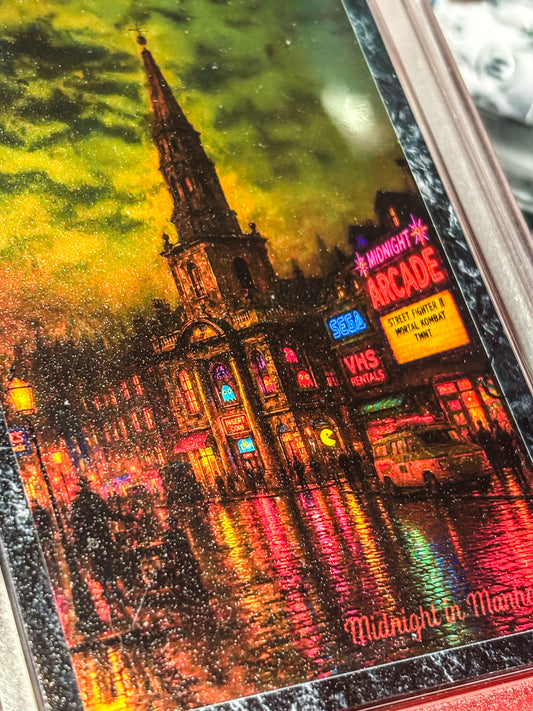 Midnight in Manhattan – “True 1/1” – (Ecto Selecto Handmade Custom Card Art)