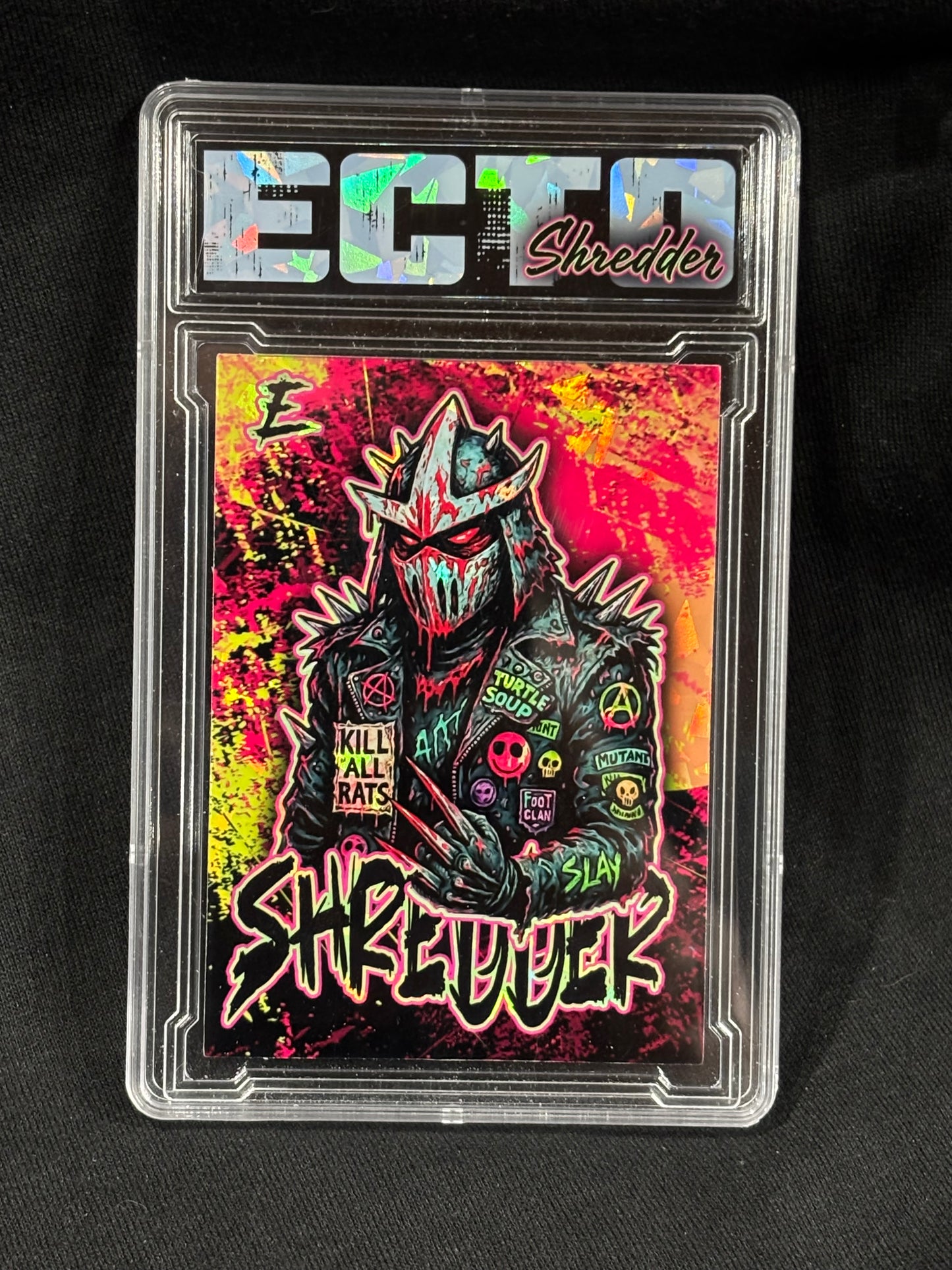 Shredder – “Punk Rock Slasher” – (Ecto Selecto 8-Card 1/1 Set)