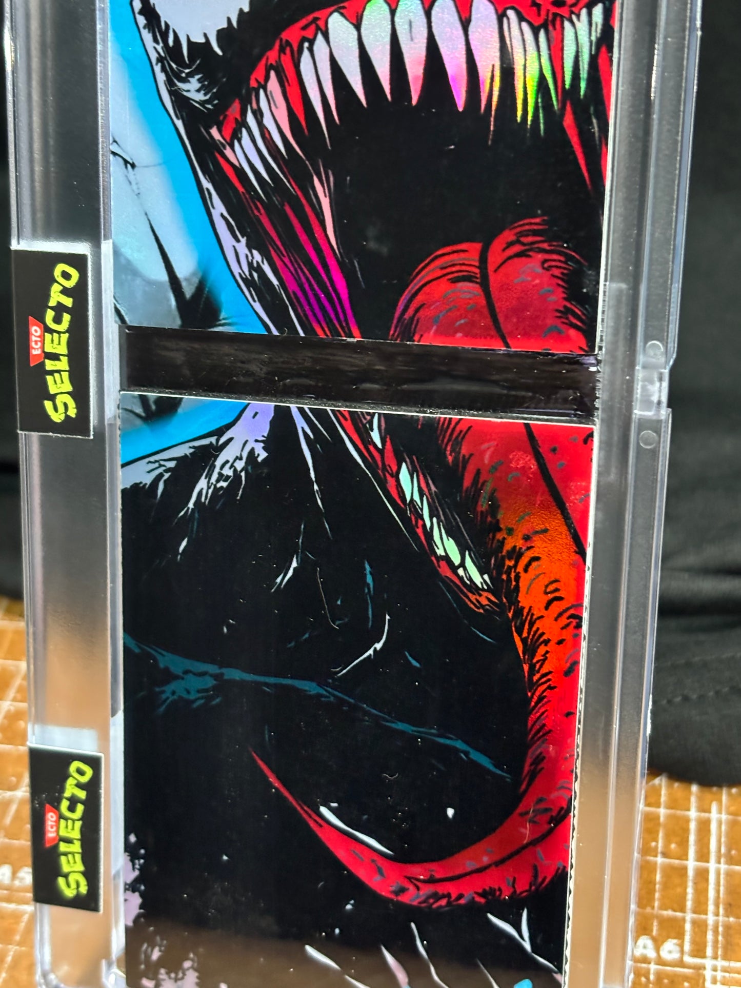 Venom – "Symbiote’s Wrath" – 1/1 Booklet Card (Ecto Selecto)