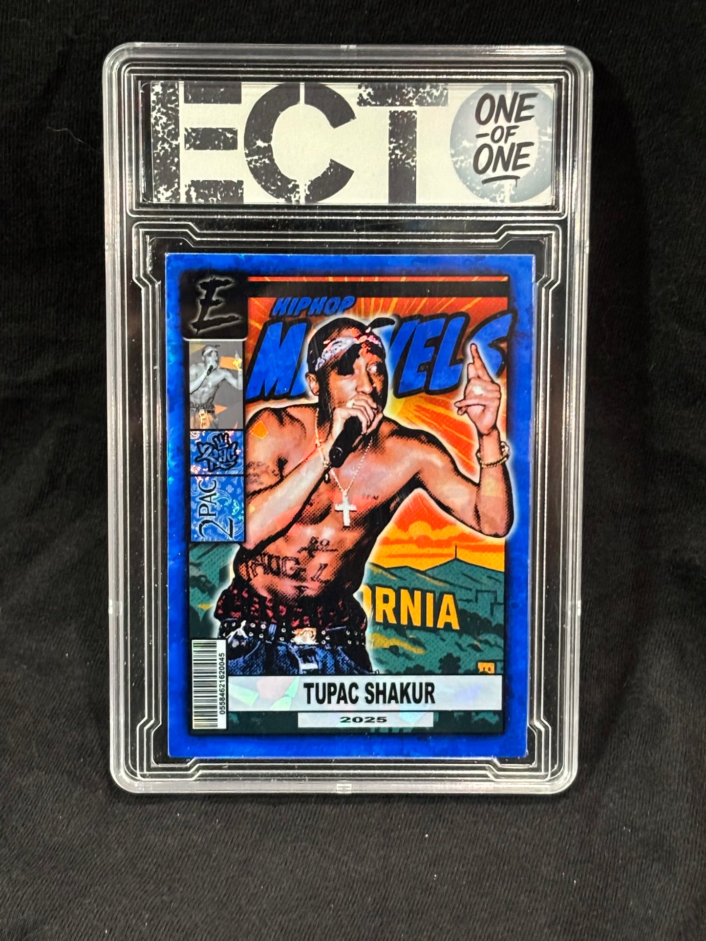 Tupac Shakur β "HipHop Marvels" β (1/1 Custom Card Collection)