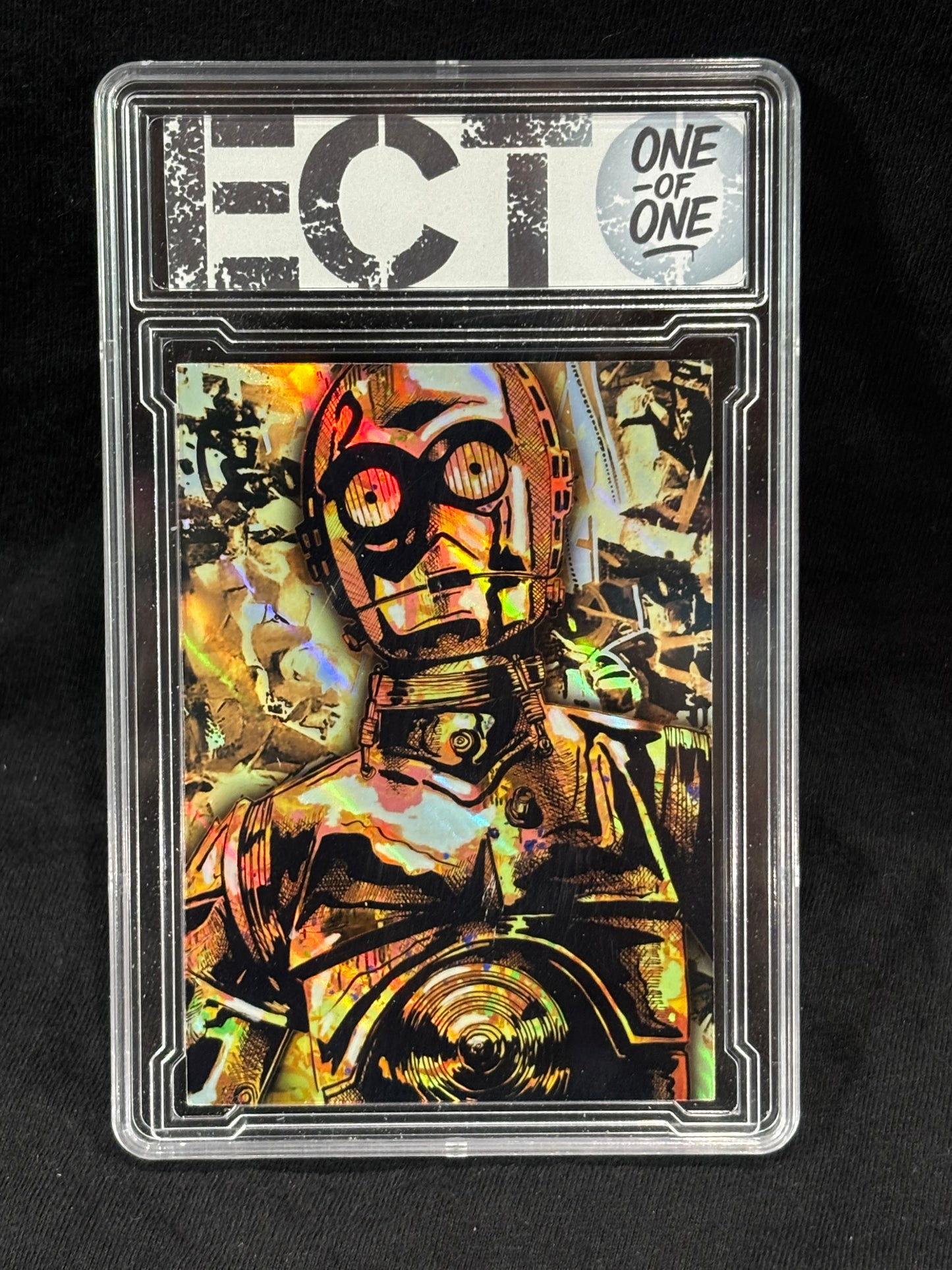 C-3PO β "Galactic Icons" β Custom Gold Frame & Variants β (1/1 Collection)