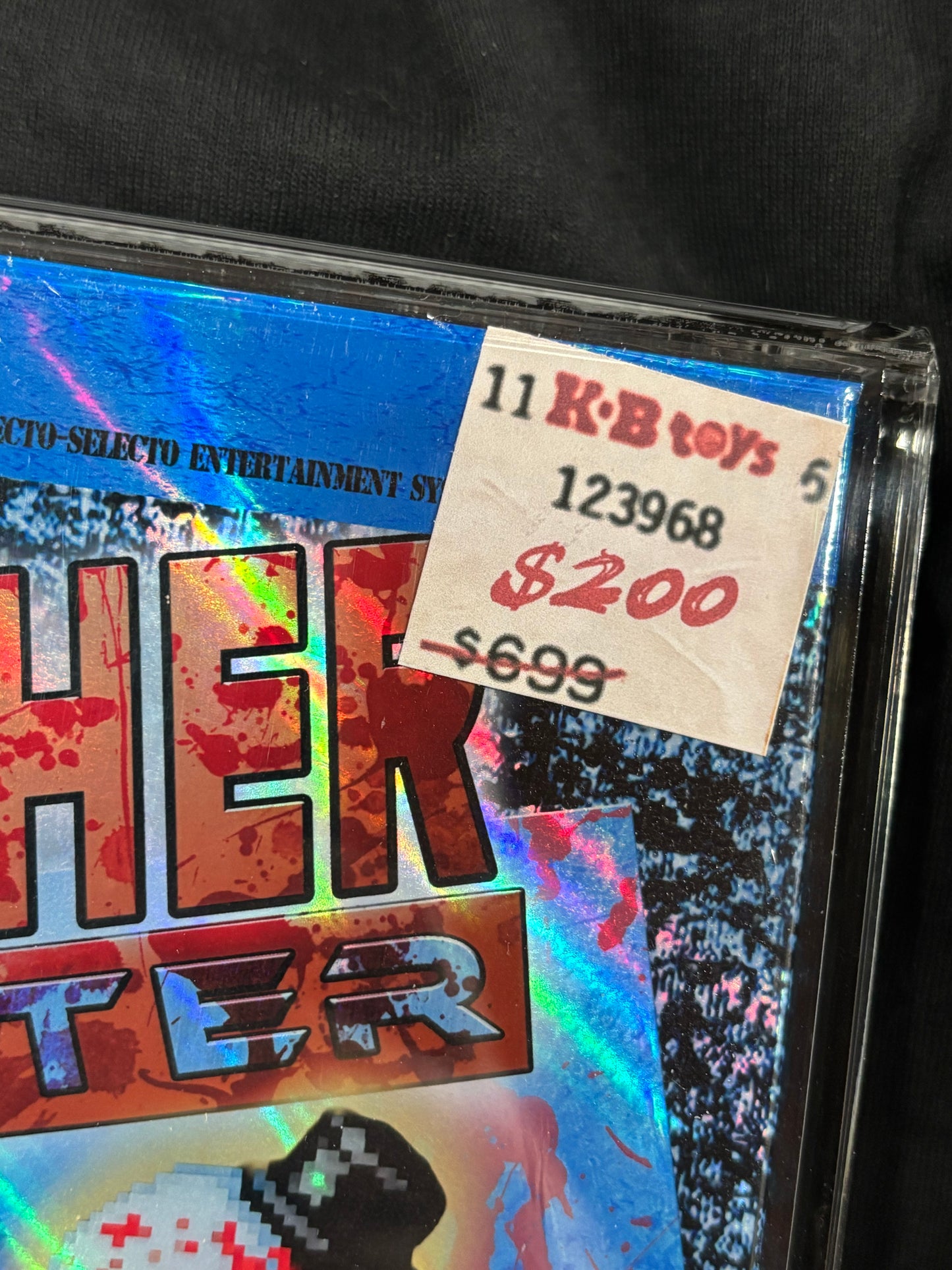 NES Slasher Master – Art The Clown x NES Blaster Master – (1/1 Original in Acrylic Display Case)