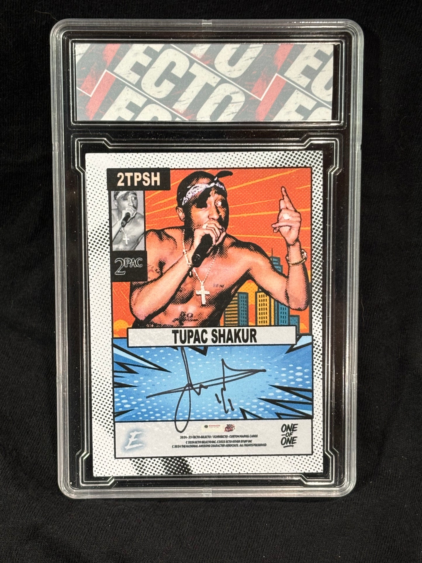 Tupac Shakur β "HipHop Marvels" β (1/1 Custom Card Collection)