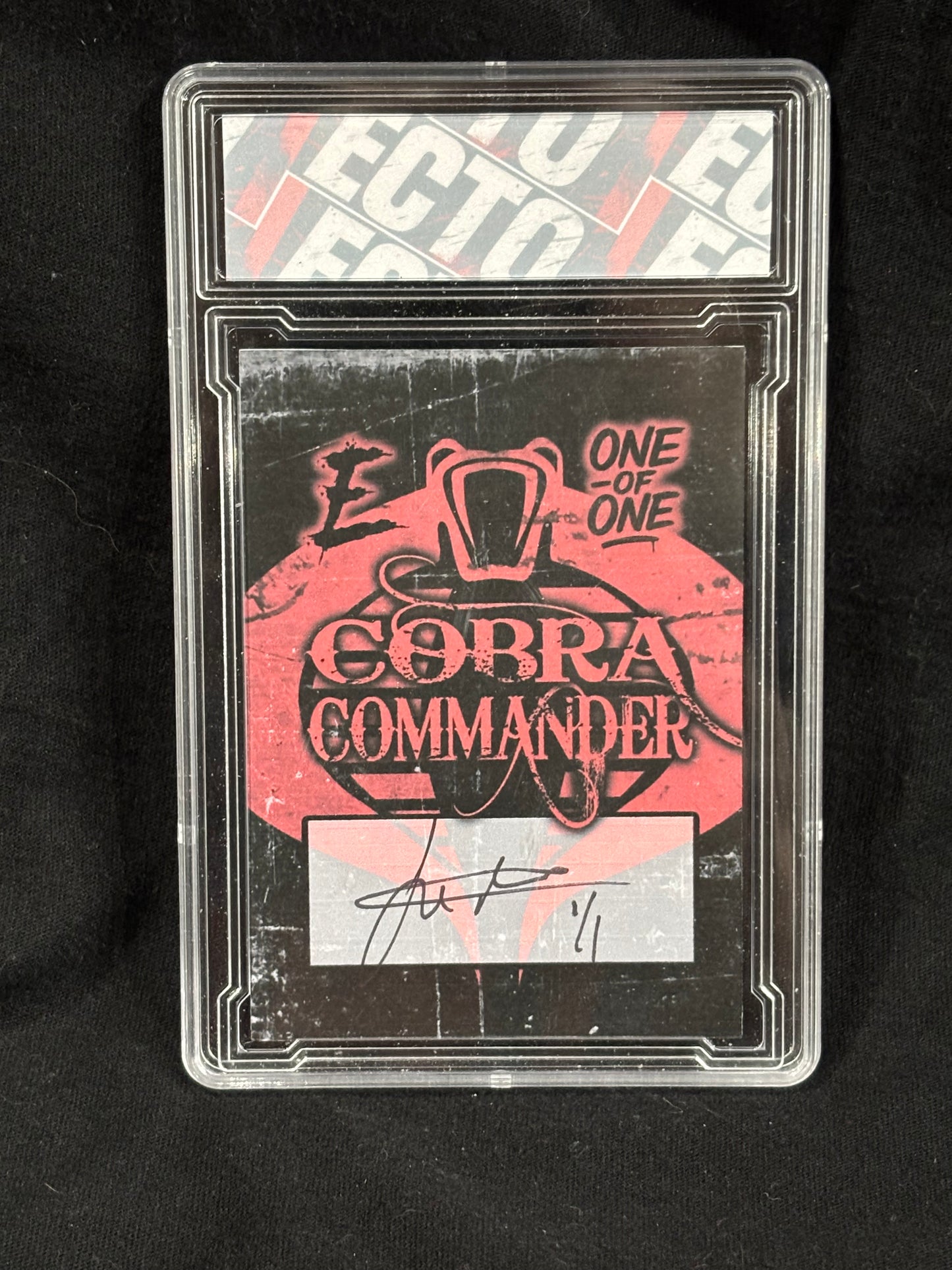 Cobra Commander – "Serpent’s Command" – (Ecto Selecto 1/1 Custom Card Set)