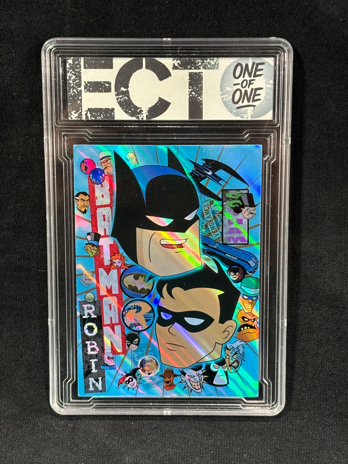 Batman & Robin – "Animated Rogues Gallery" – (Ecto Selecto Custom 1/1 Holo Cards)