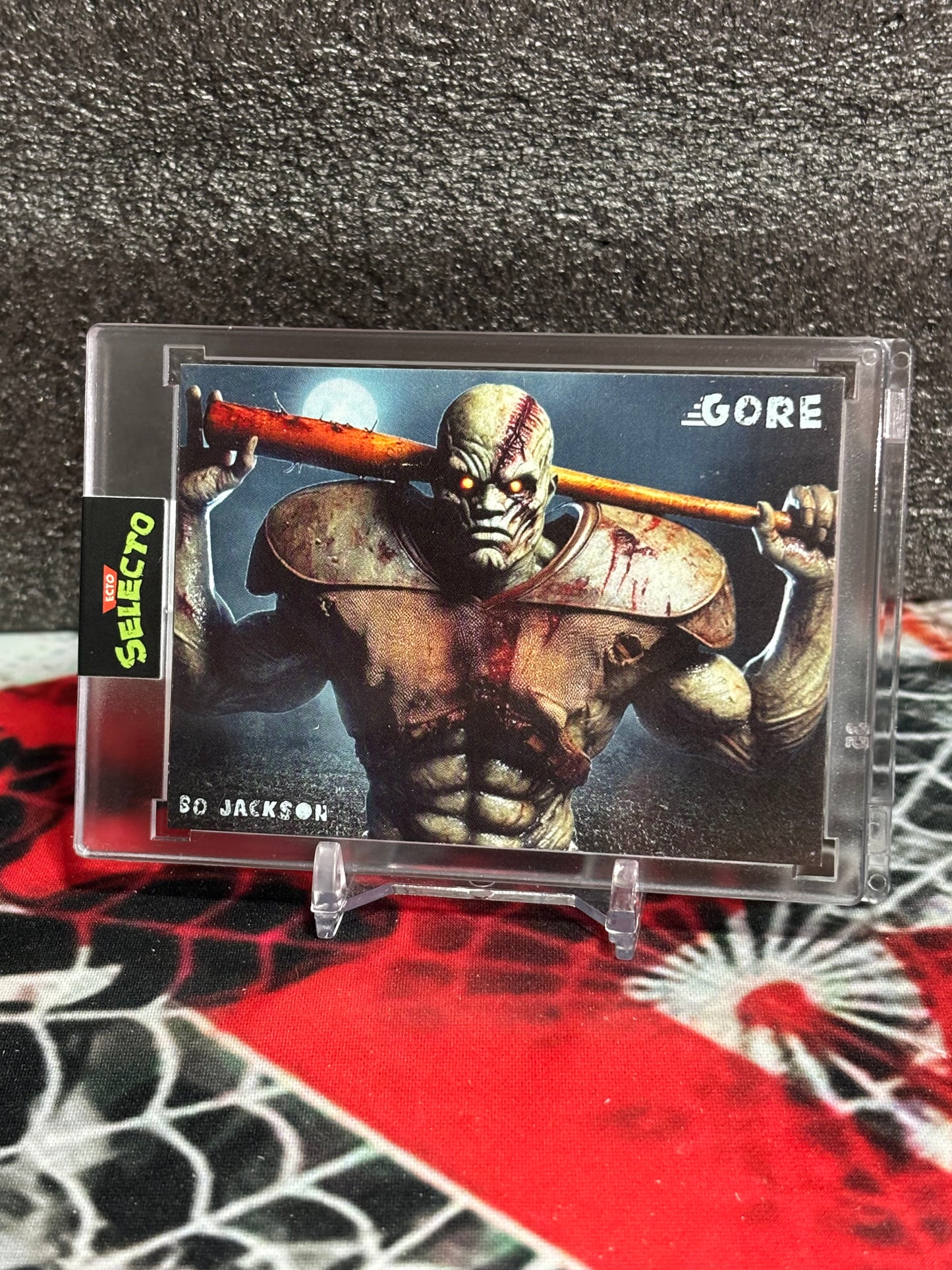 Bo Jackson Horror “GORE” Card – Limited Edition Custom Art
