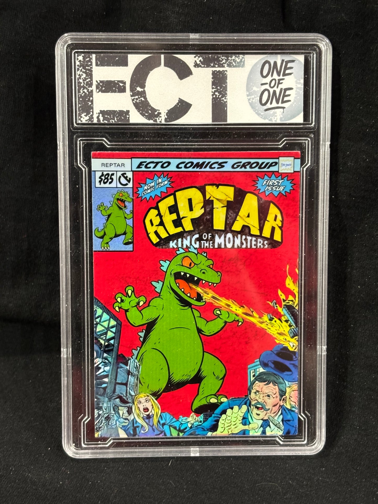 Reptar – "King of the Monsters" – (Custom 1/1 Comic Card)