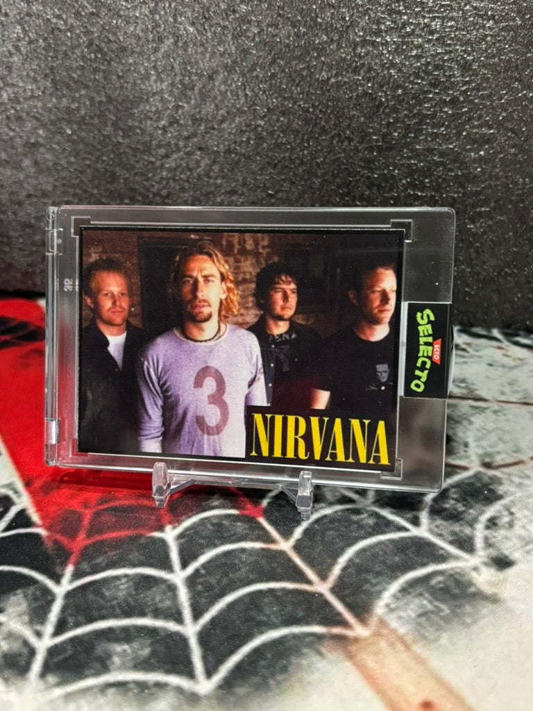 RARE NIRVANA (NICKELBACK) CUSTOM ERROR CARD