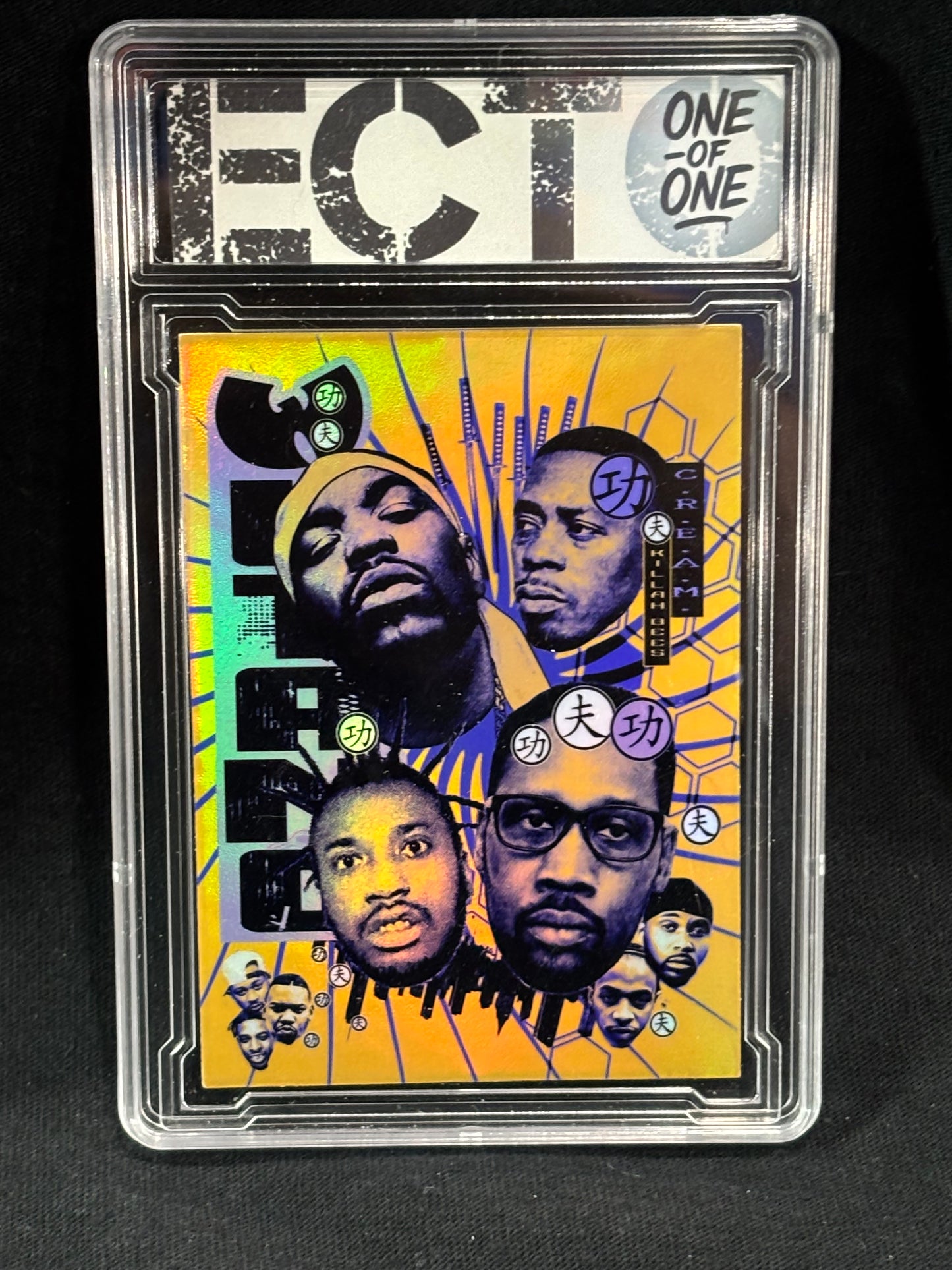Wu-Tang Clan β "Shaolin Shadows" β (Custom 1/1 Trading Card)