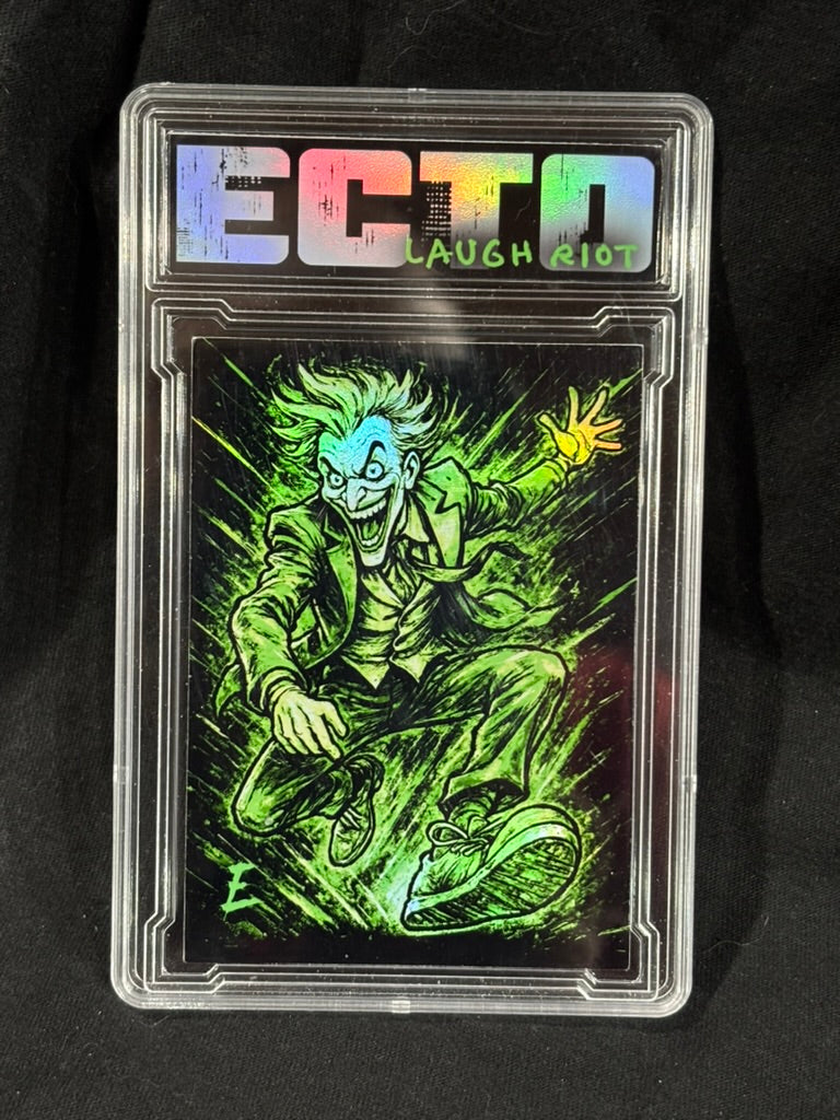 Laugh Riot – Joker Variant Set – (Ecto 1/1 Slabbed Custom Card Series)