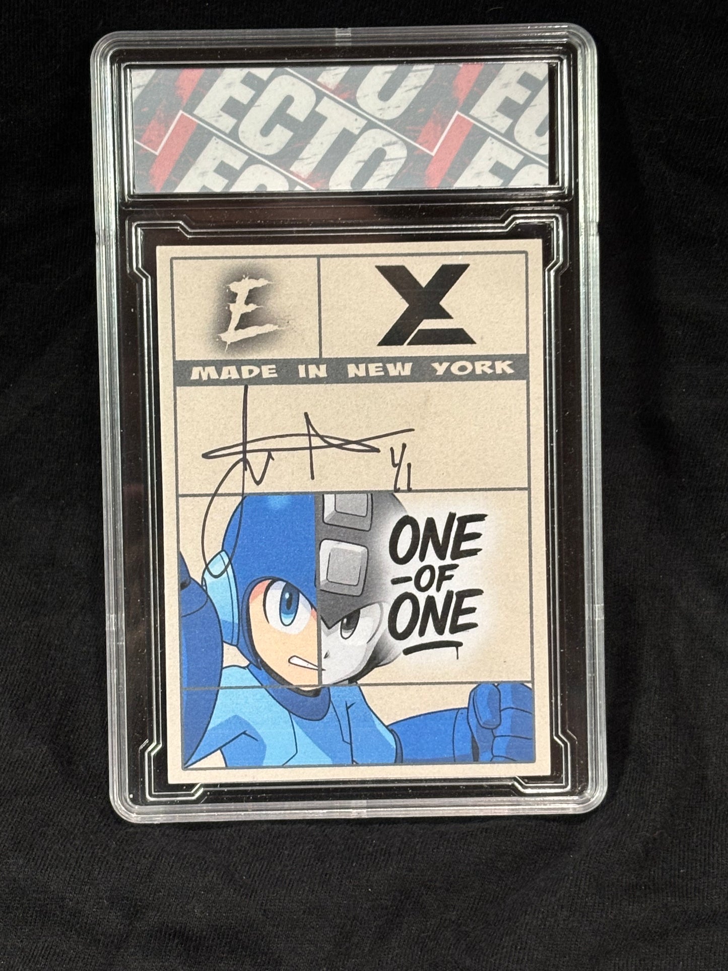 Mega Man – "Battle Chip Relic" – (1/1 Custom Cards)