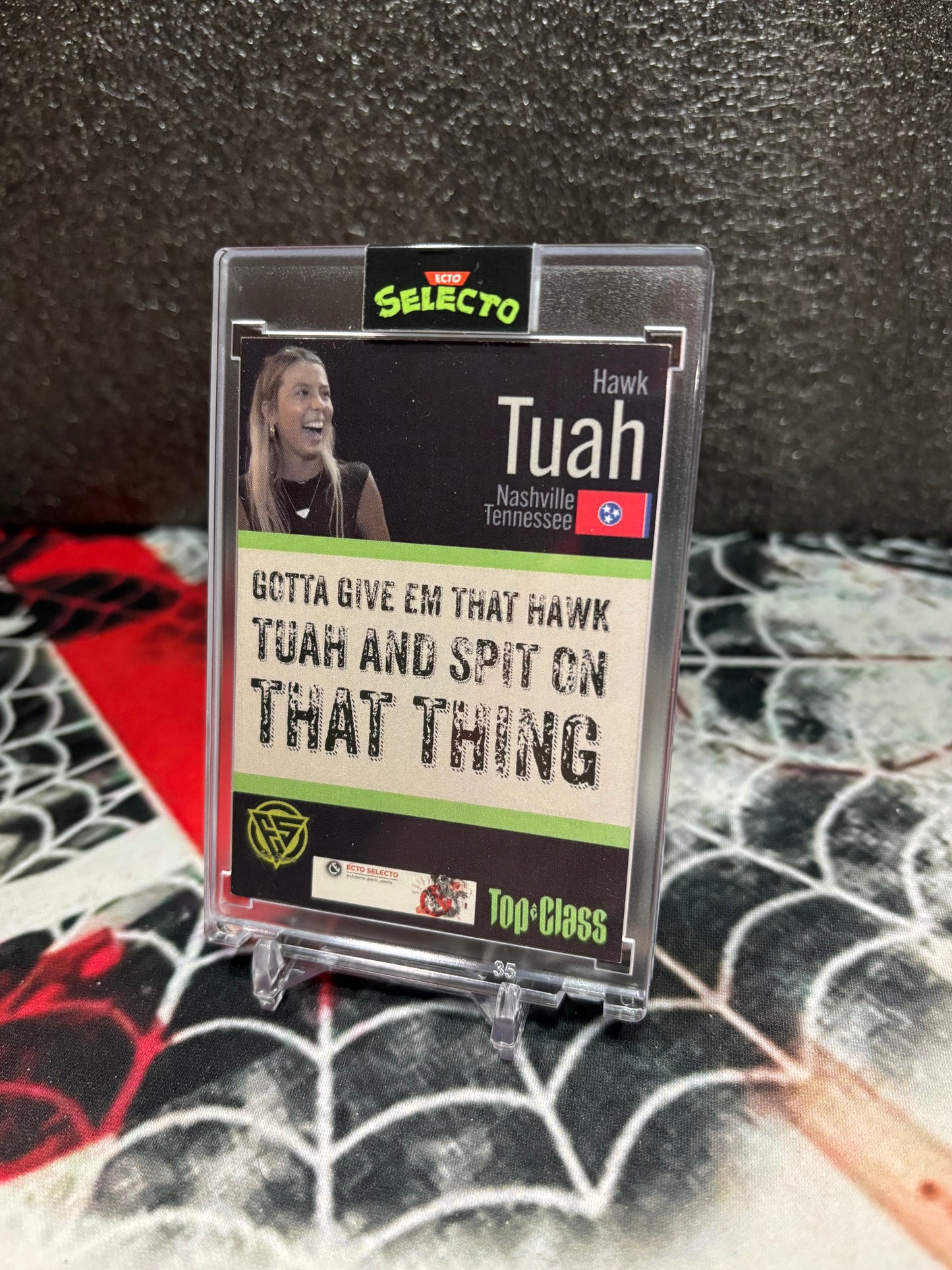 π₯ HAWK TUAH MASTER CLASS CUSTOM CARD β VIRAL TIKTOK MEME π₯