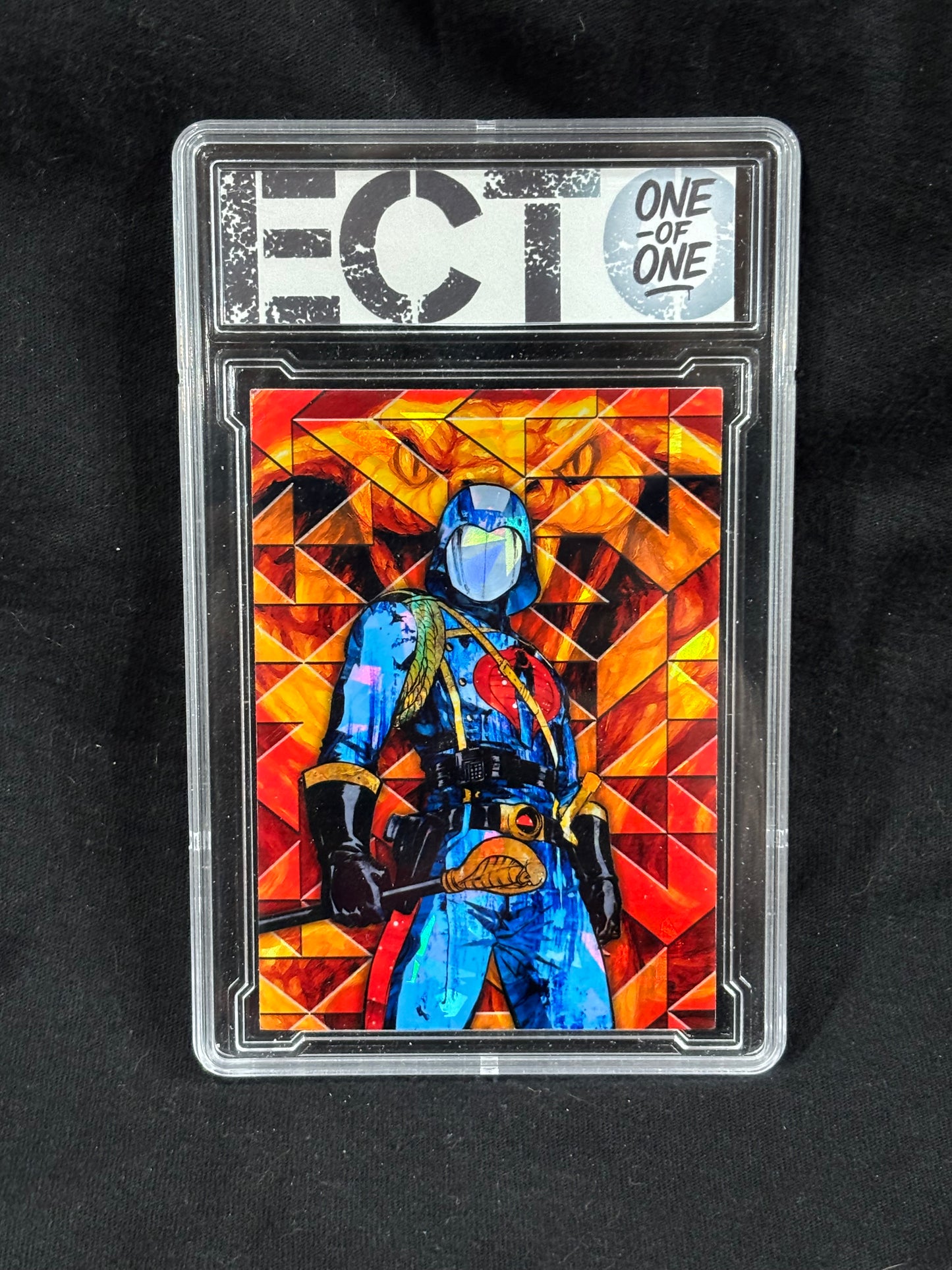 Cobra Commander – "Serpent’s Command" – (Ecto Selecto 1/1 Custom Card Set)