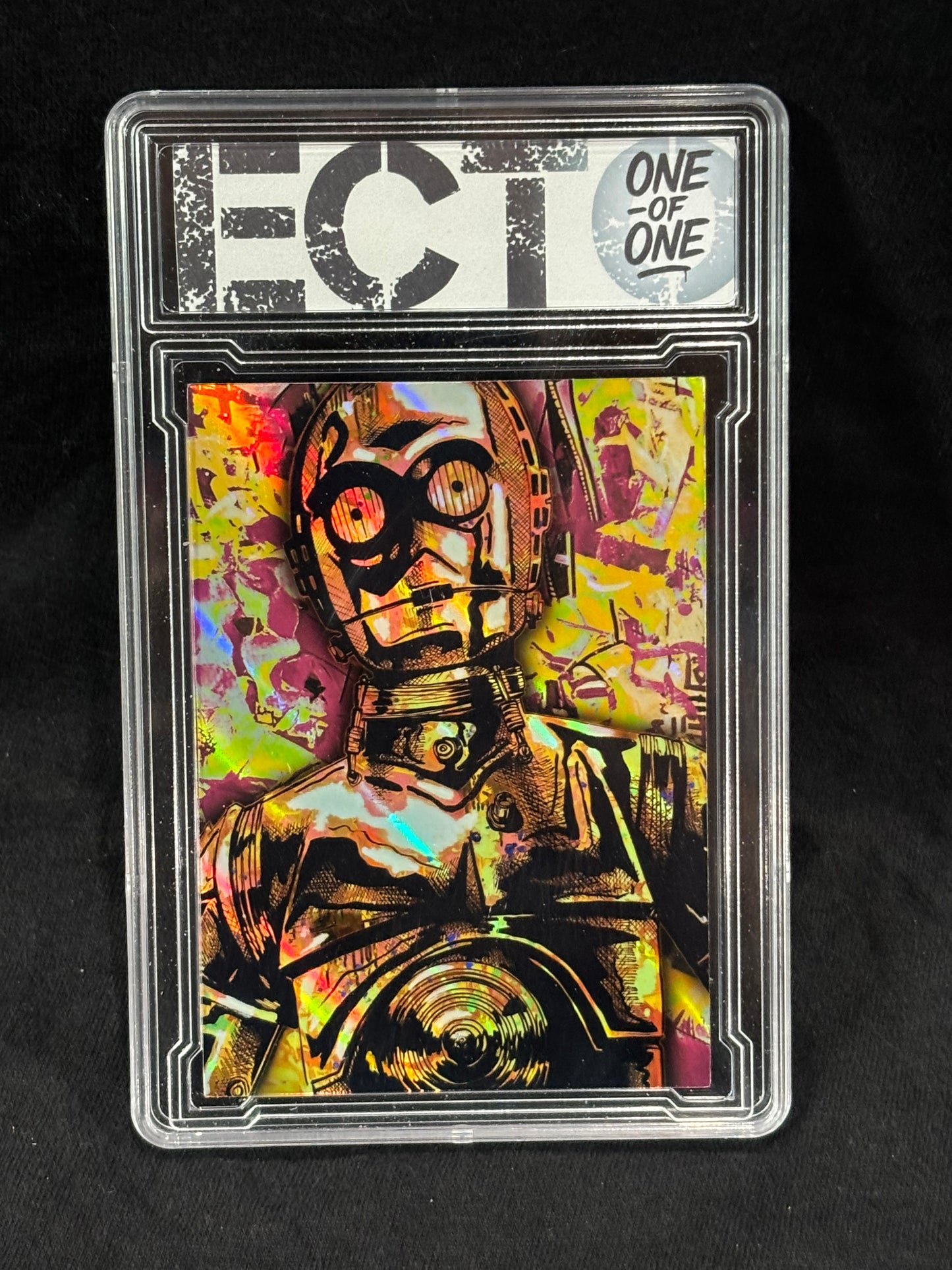 C-3PO β "Galactic Icons" β Custom Gold Frame & Variants β (1/1 Collection)