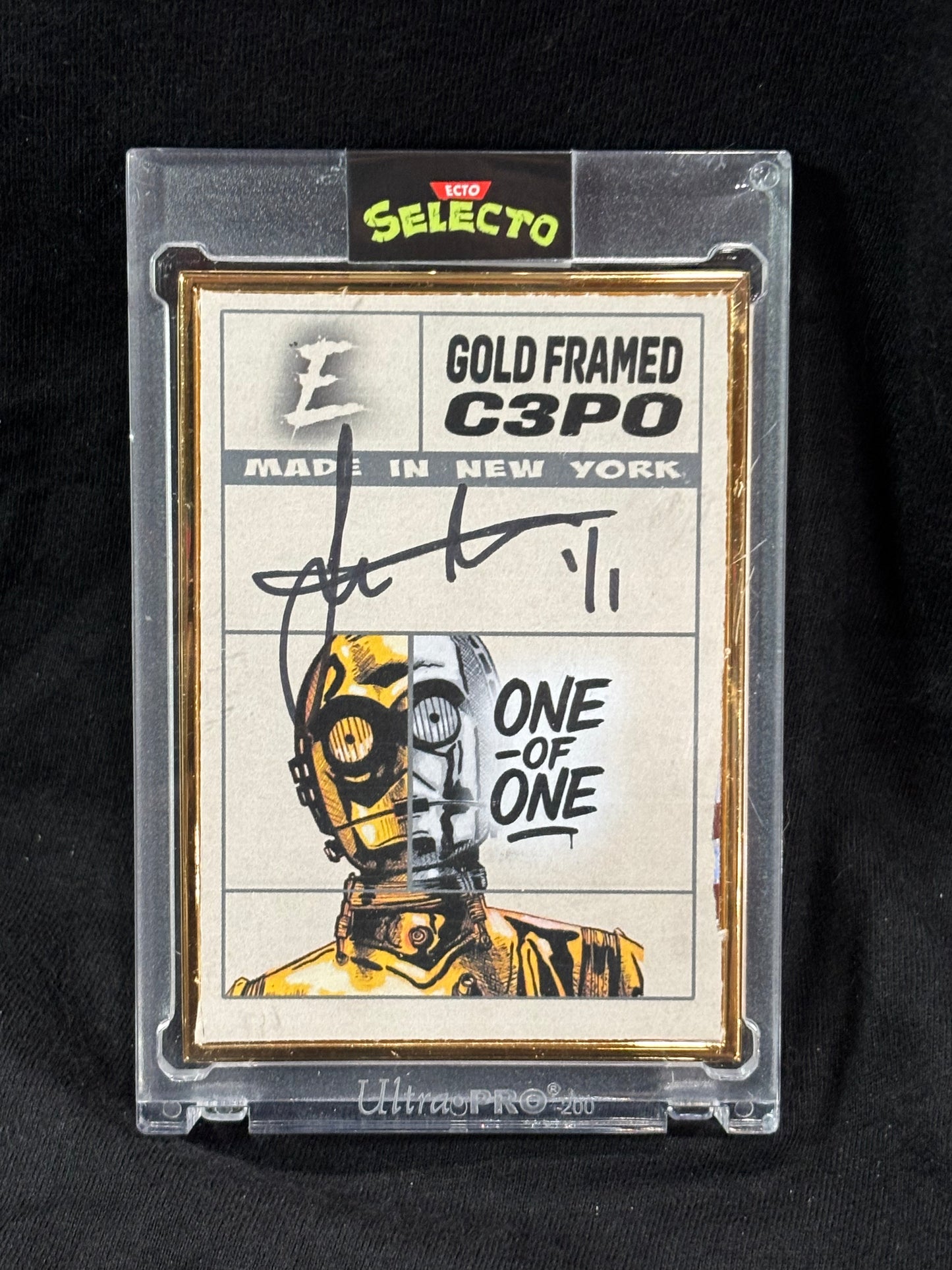 C-3PO β "Galactic Icons" β Custom Gold Frame & Variants β (1/1 Collection)