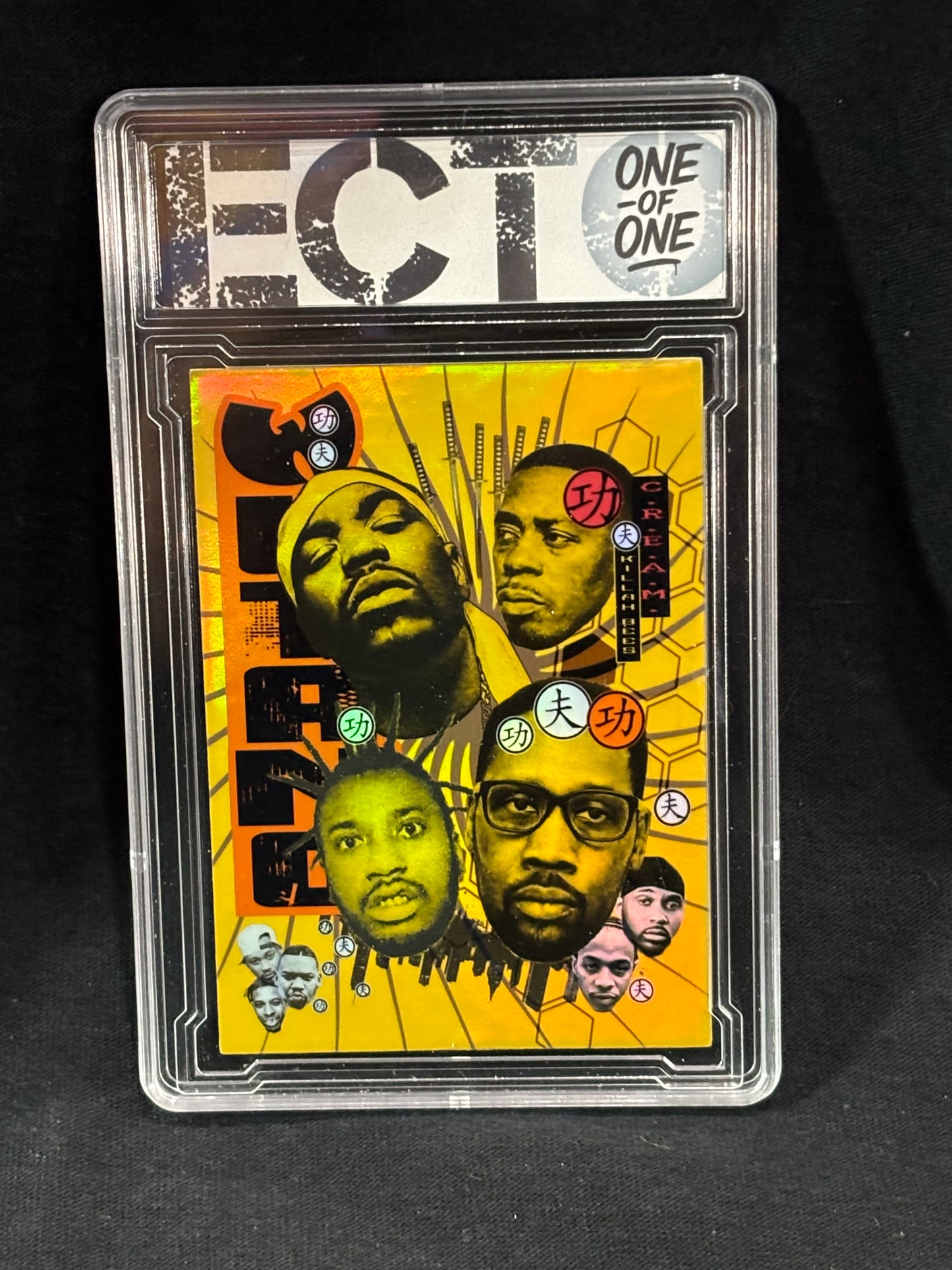 Wu-Tang Clan β "Shaolin Shadows" β (Custom 1/1 Trading Card)