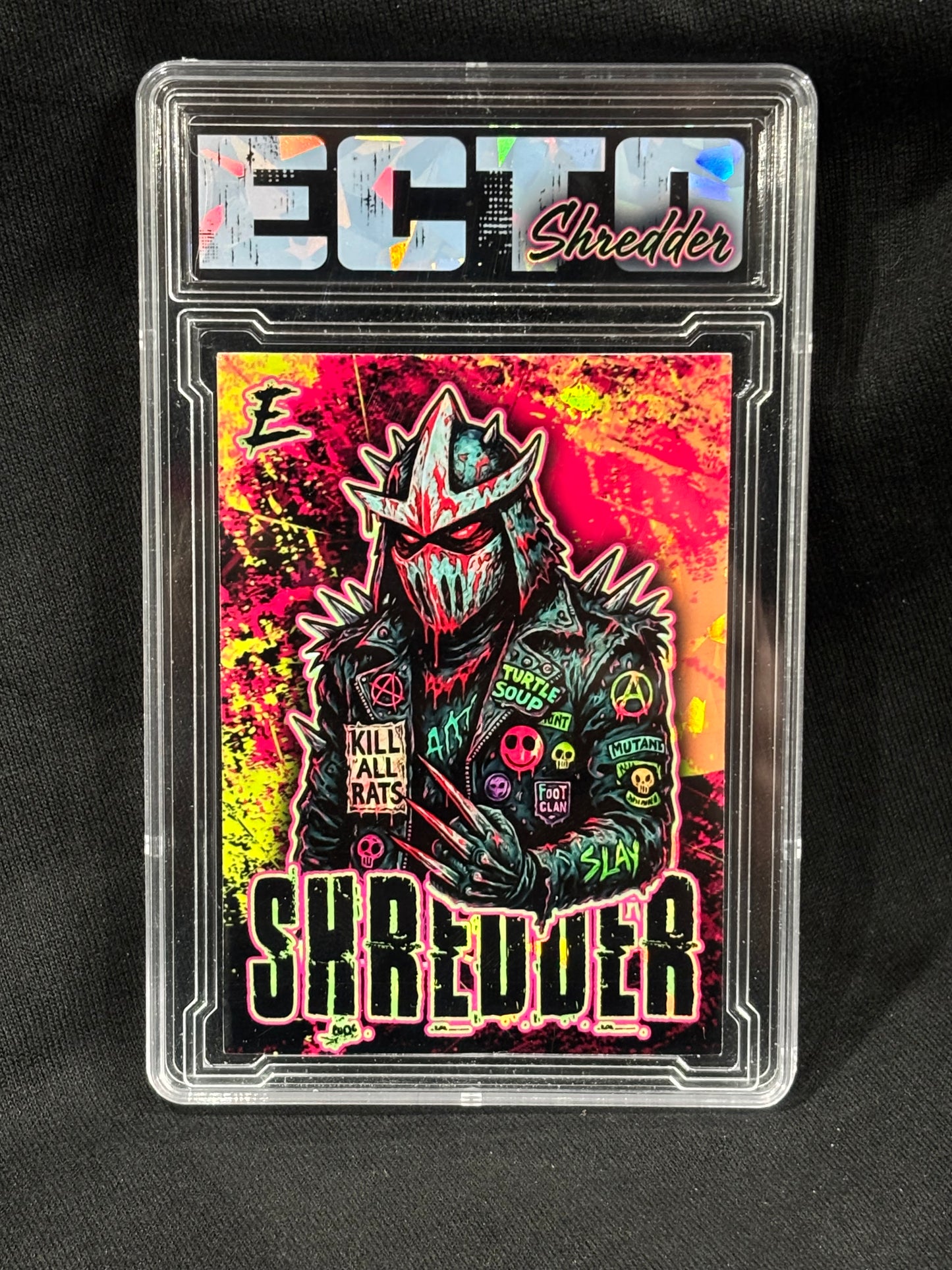 Shredder – “Punk Rock Slasher” – (Ecto Selecto 8-Card 1/1 Set)