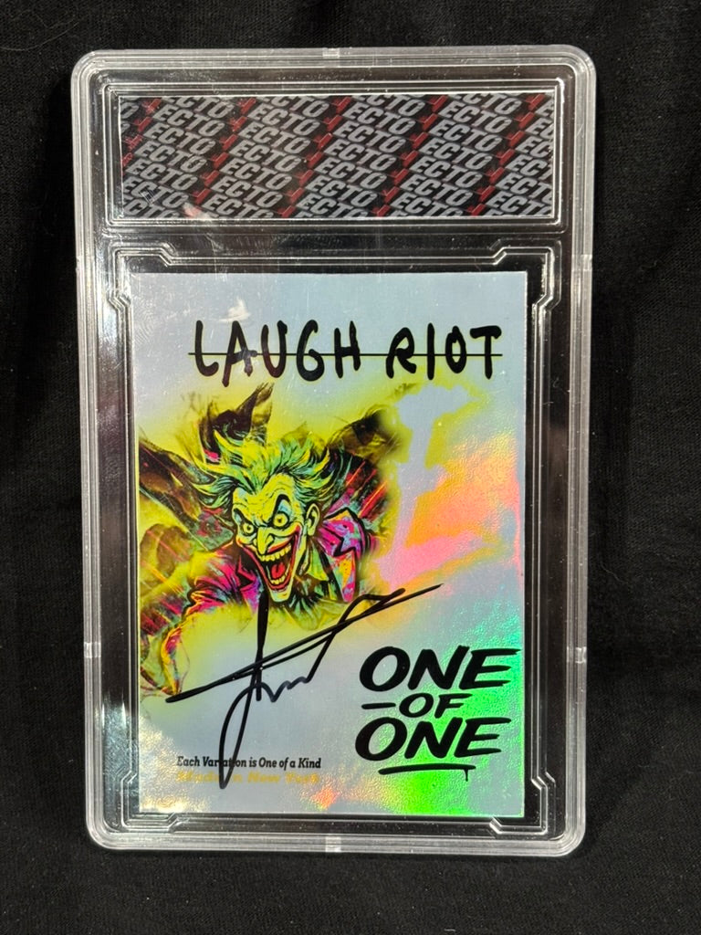 Laugh Riot – Joker Variant Set – (Ecto 1/1 Slabbed Custom Card Series)