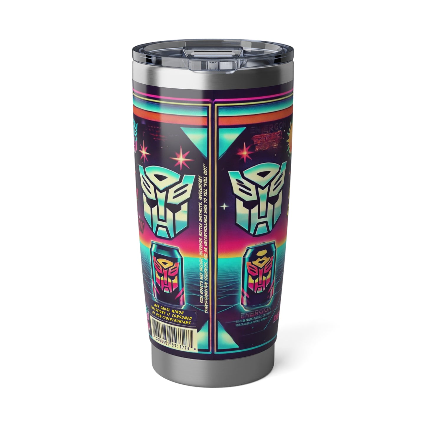 Energon X Retro Tumbler - 80s Transformers-Inspired Drinkware!