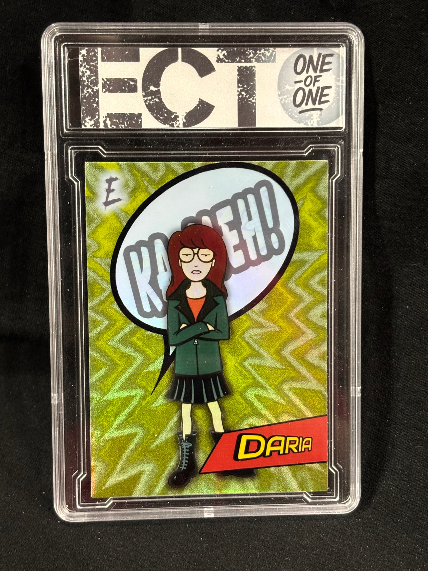 Daria β "Ka-Meh!" β (Ecto Selecto 8x10 Print / Slabbed Card)