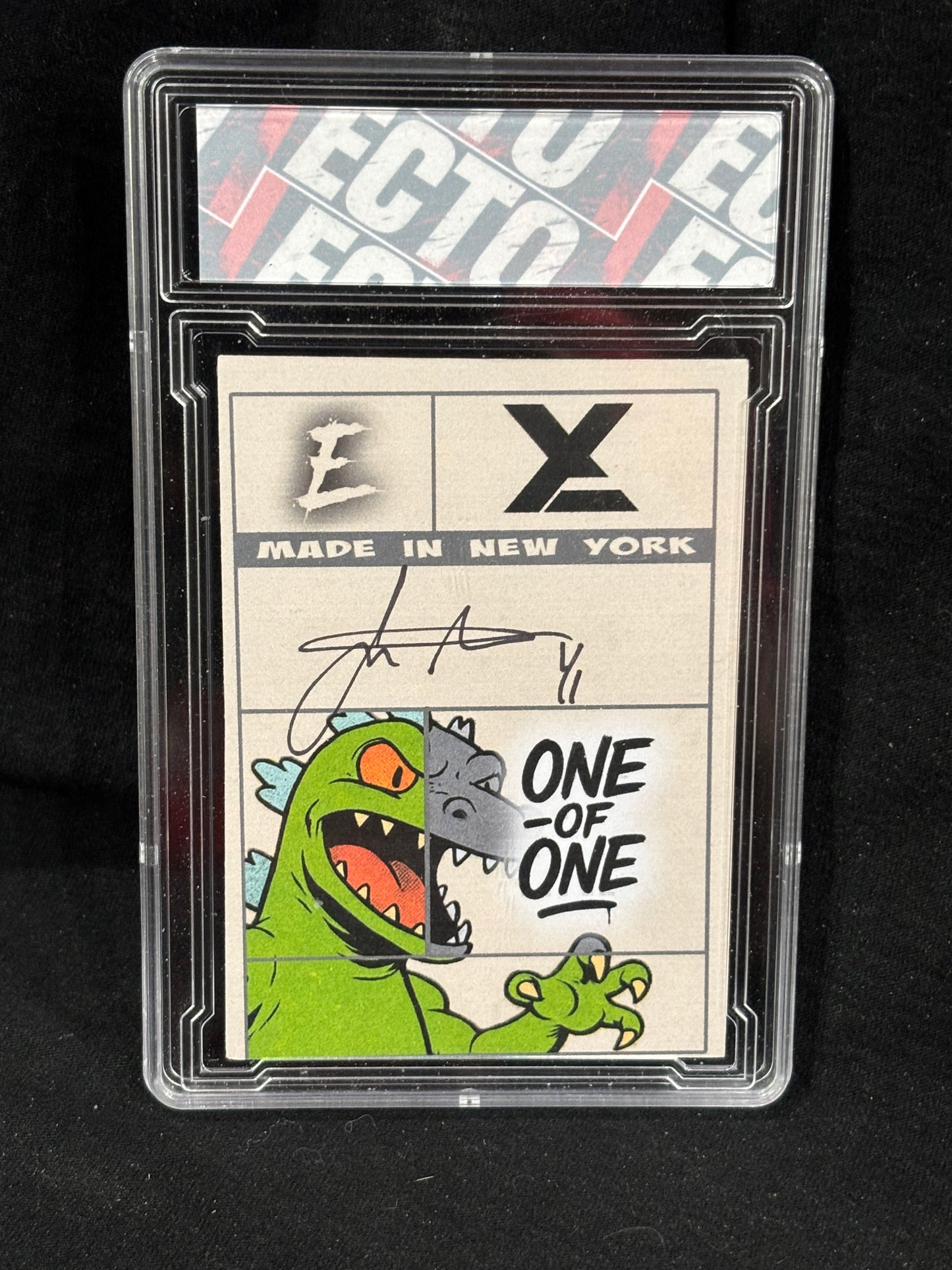 Reptar – "King of the Monsters" – (Custom 1/1 Comic Card)