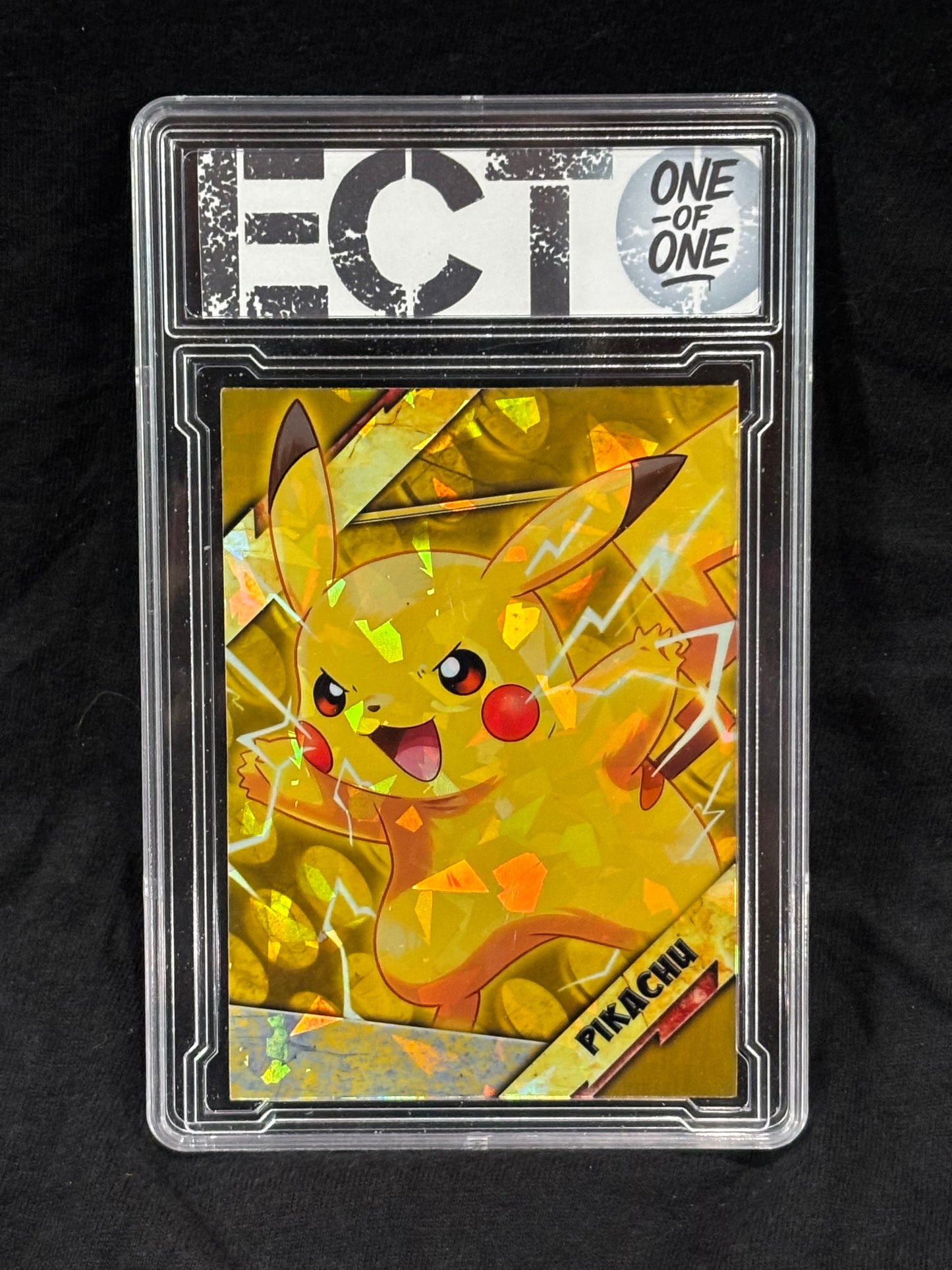 Pikachu – “Yellow Relic Edition” – (1/1 Relic & 1/1 Variants) – Custom Ecto Selecto Cards