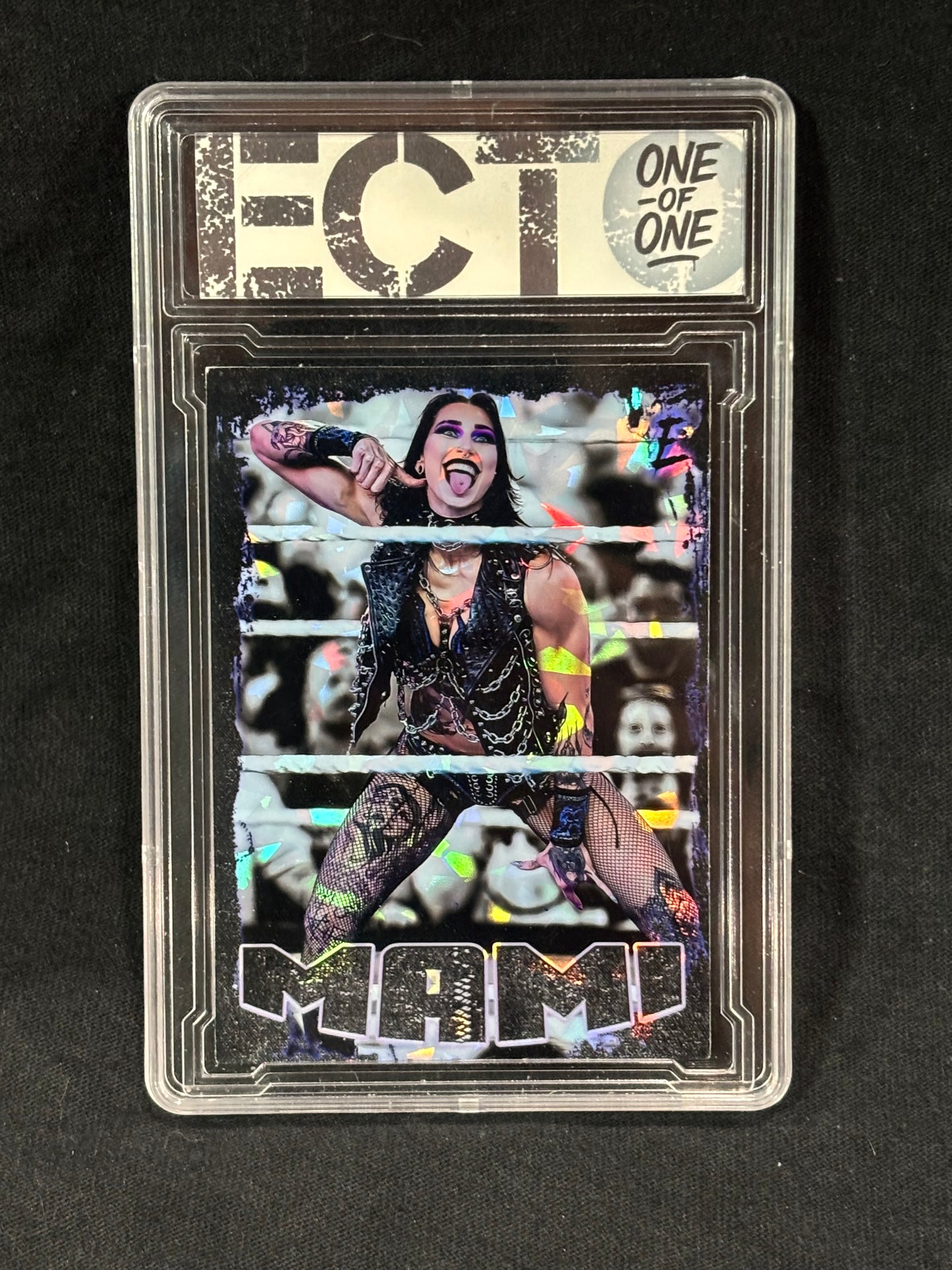 MAMI – "Cracked Ice Holofoil 1/1 Set" – (Ecto Selecto Custom Wrestling Cards)