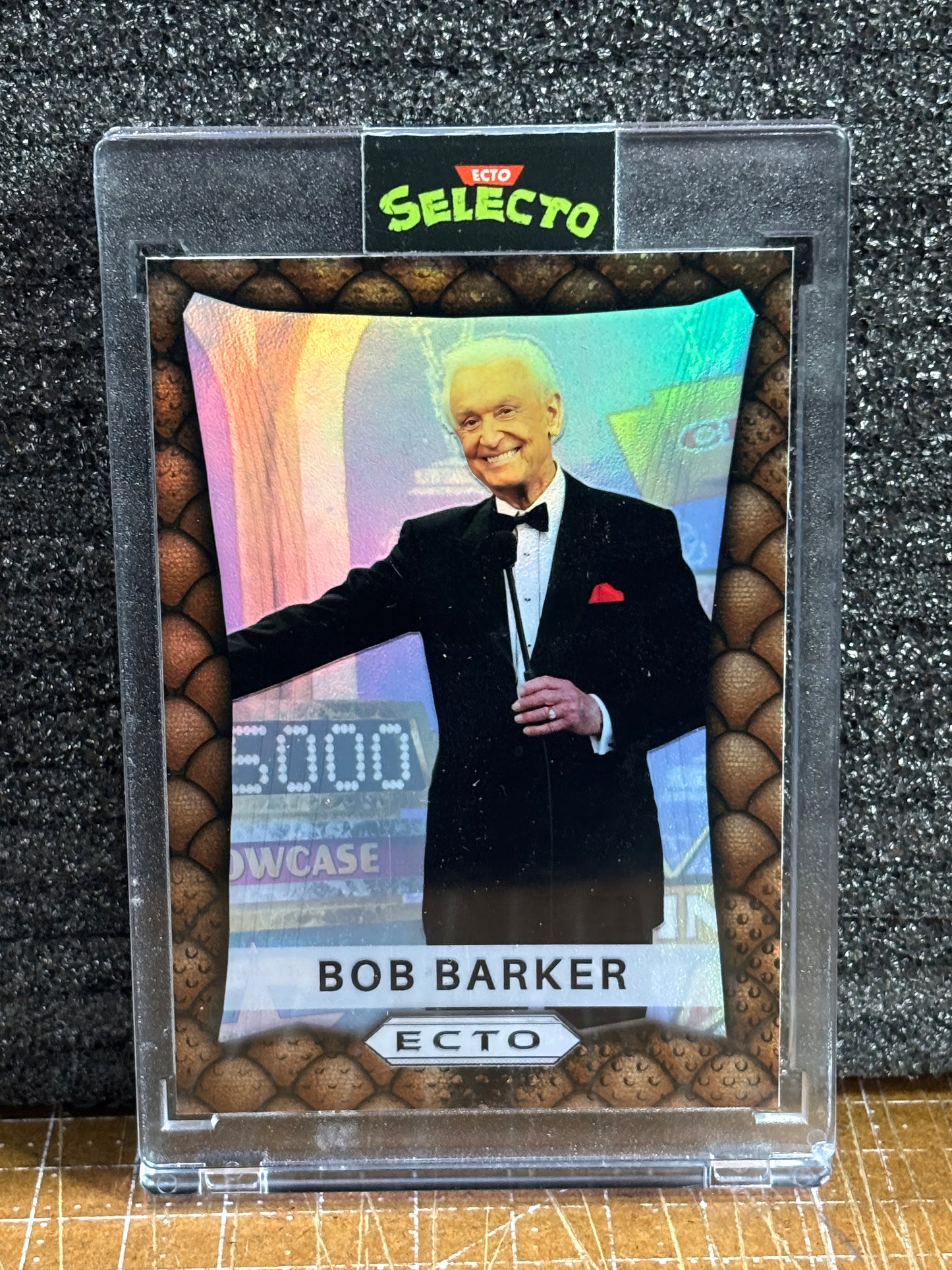 BOB BARKER – Ecto Selecto 1/1 Signed Custom Card (7 Variations)